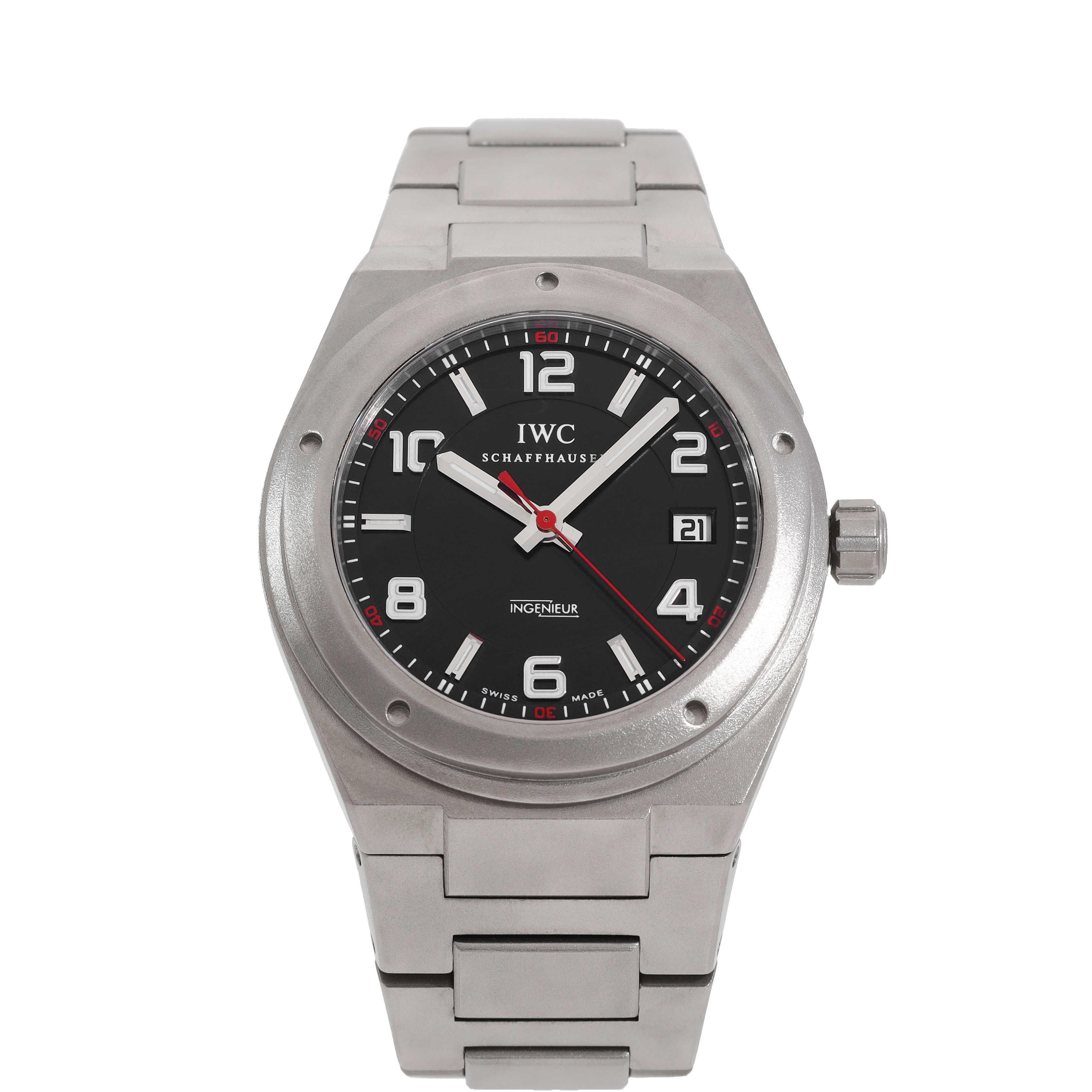 IWC Ingenieur IW322703 in Titanium | CHRONEXT