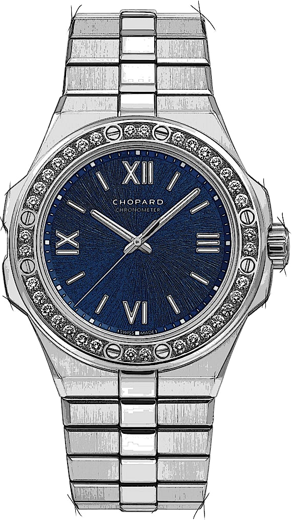 Luxury Unisex diamond watch Alpine Eagle 33