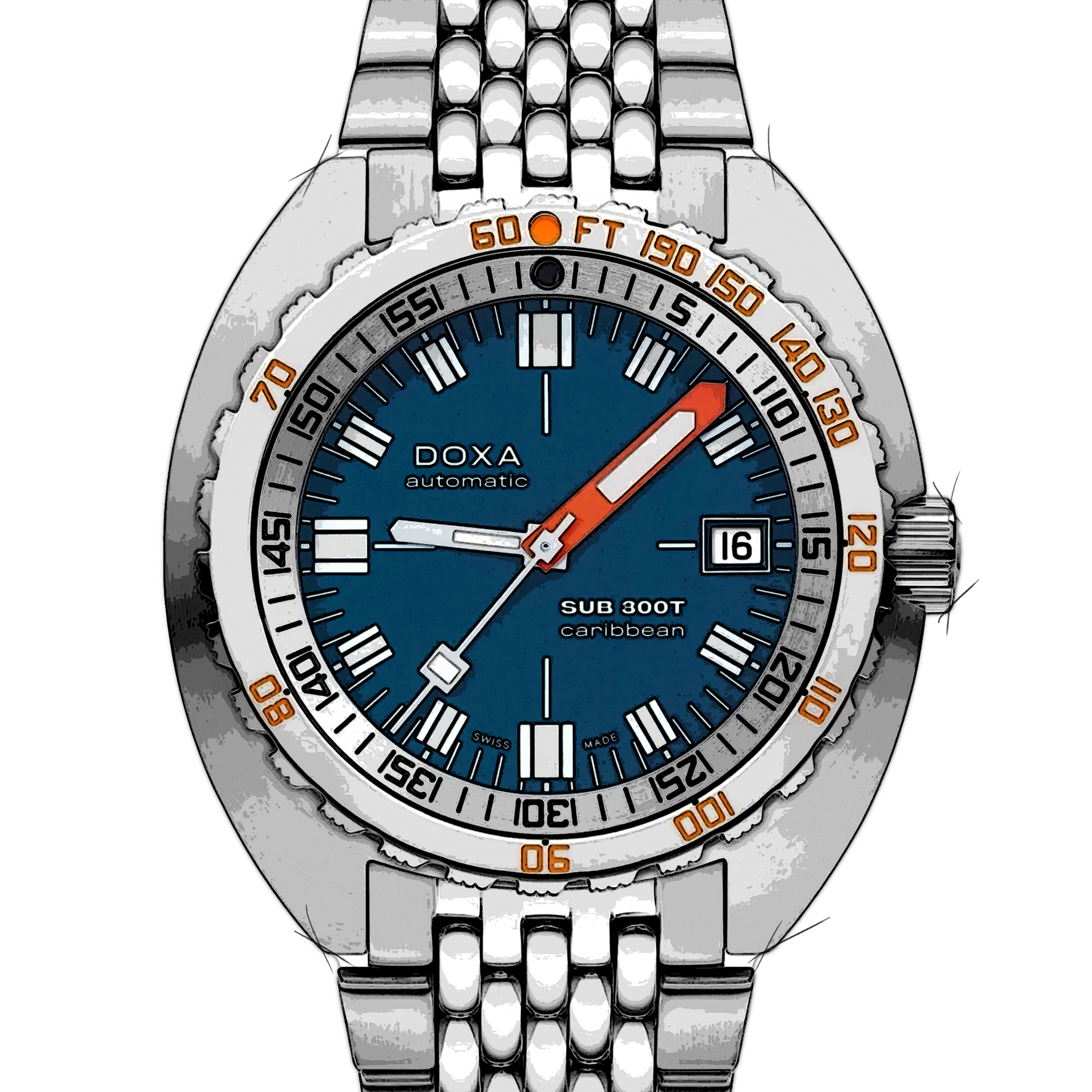 Doxa Sub 300T Caribbean