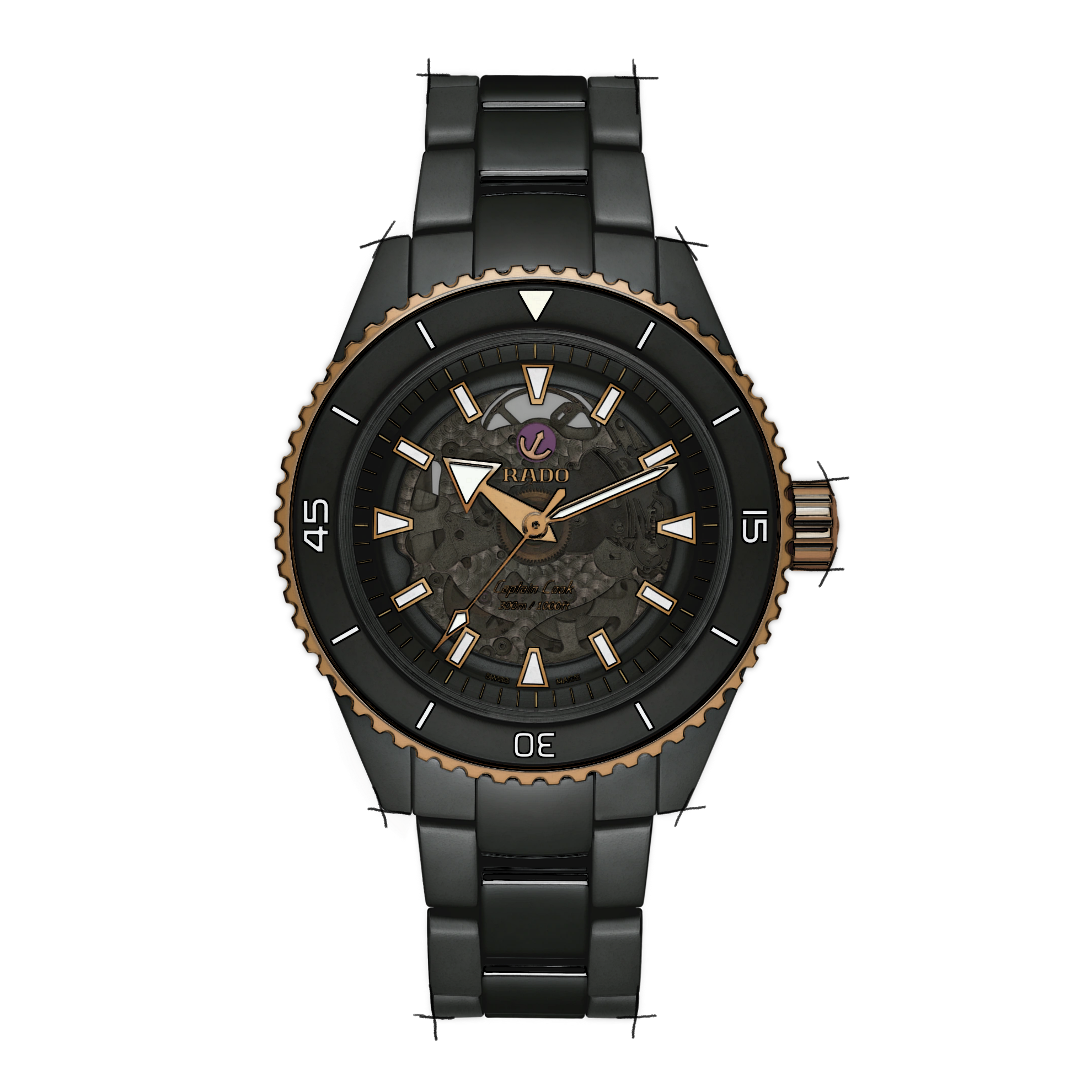 Rado Captain Cook R32127162