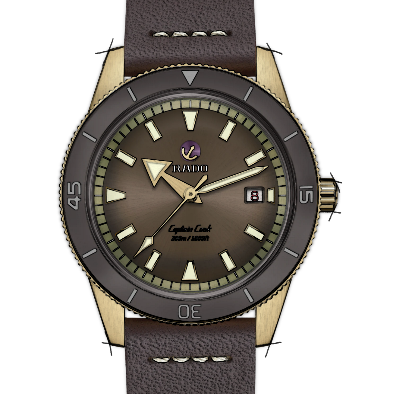 Rado Captain Cook R32504306