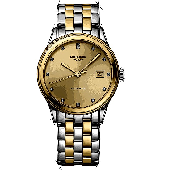 Longines Flagship L4.974.3.37.7  Longines Flagship L4.974.3.37.7