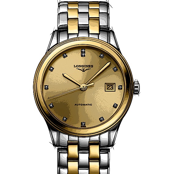 Longines Flagship L4.974.3.37.7  Longines Flagship L4.974.3.37.7