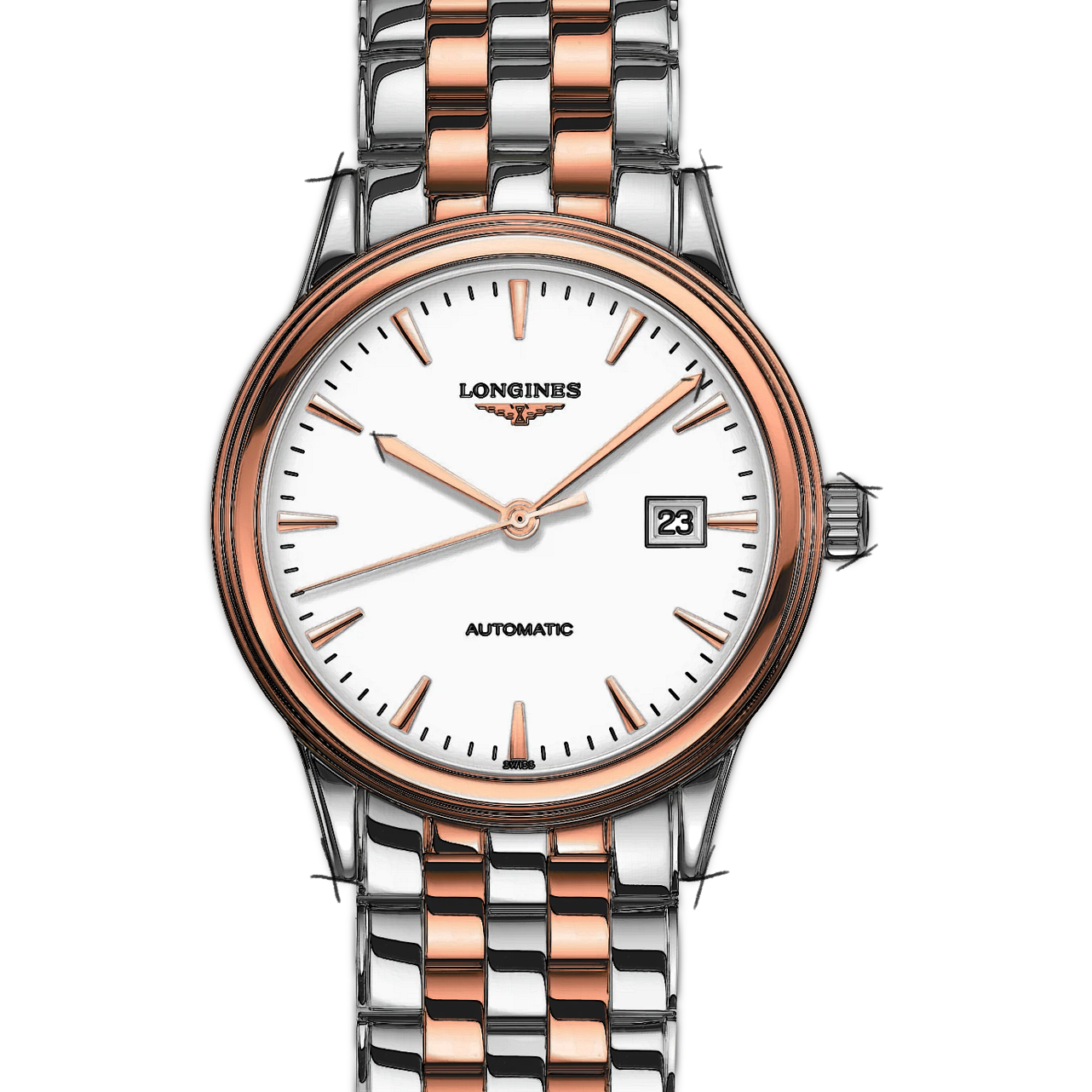 Longines Flagship L4.984.3.92.7