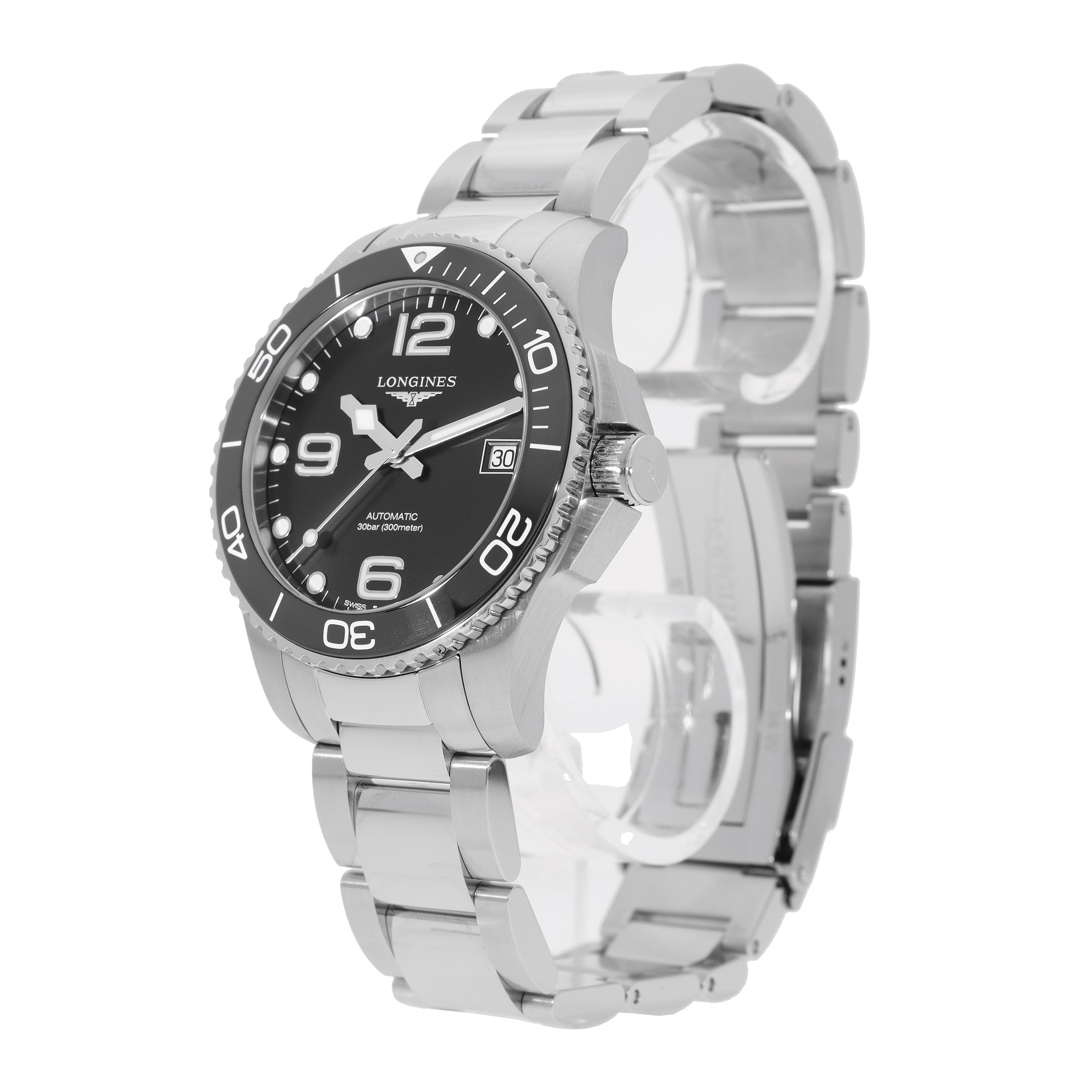 Longines HydroConquest L3.780.4.56.6 in Stainless Steel CHRONEXT