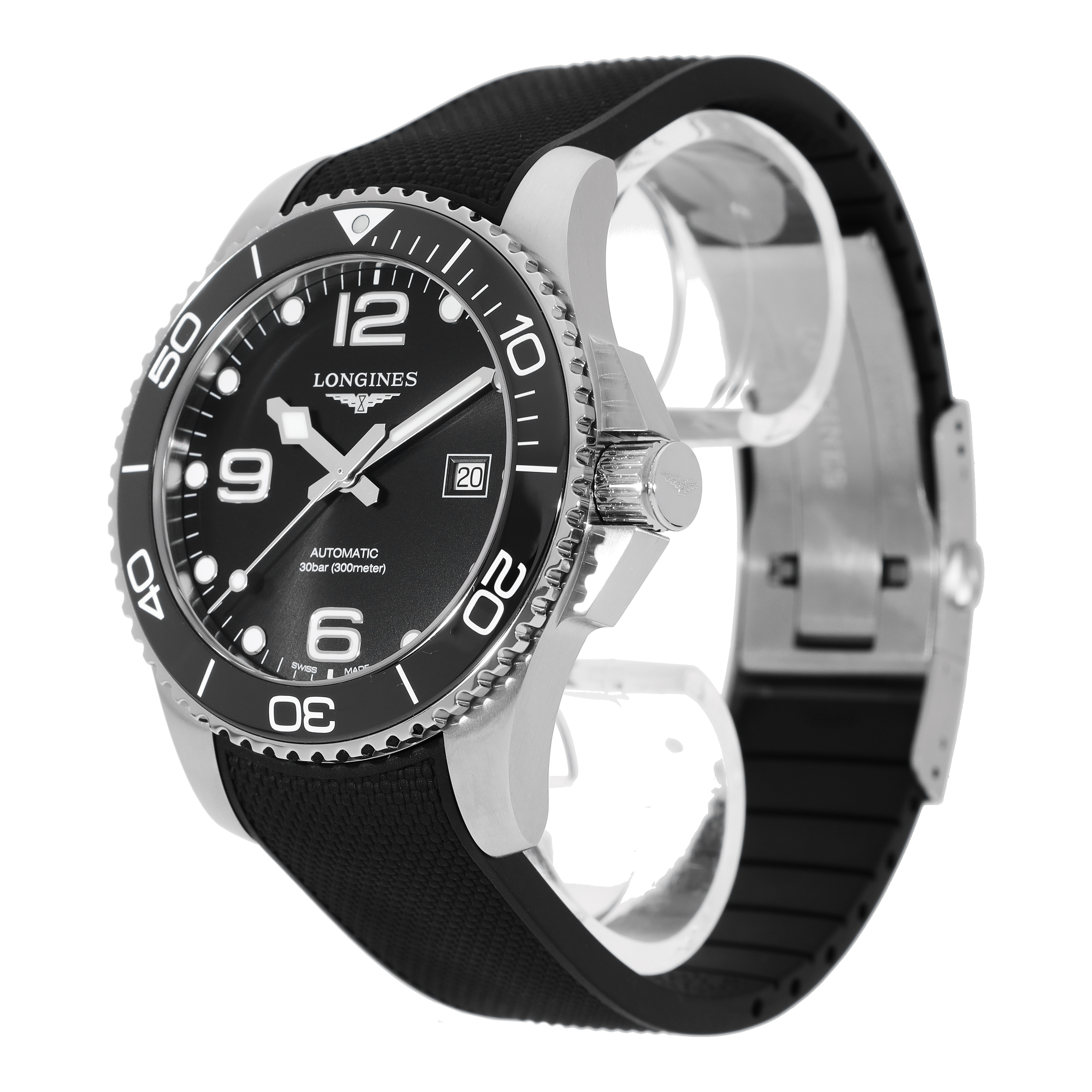 Longines HydroConquest L3.782.4.56.9 in Stainless Steel CHRONEXT