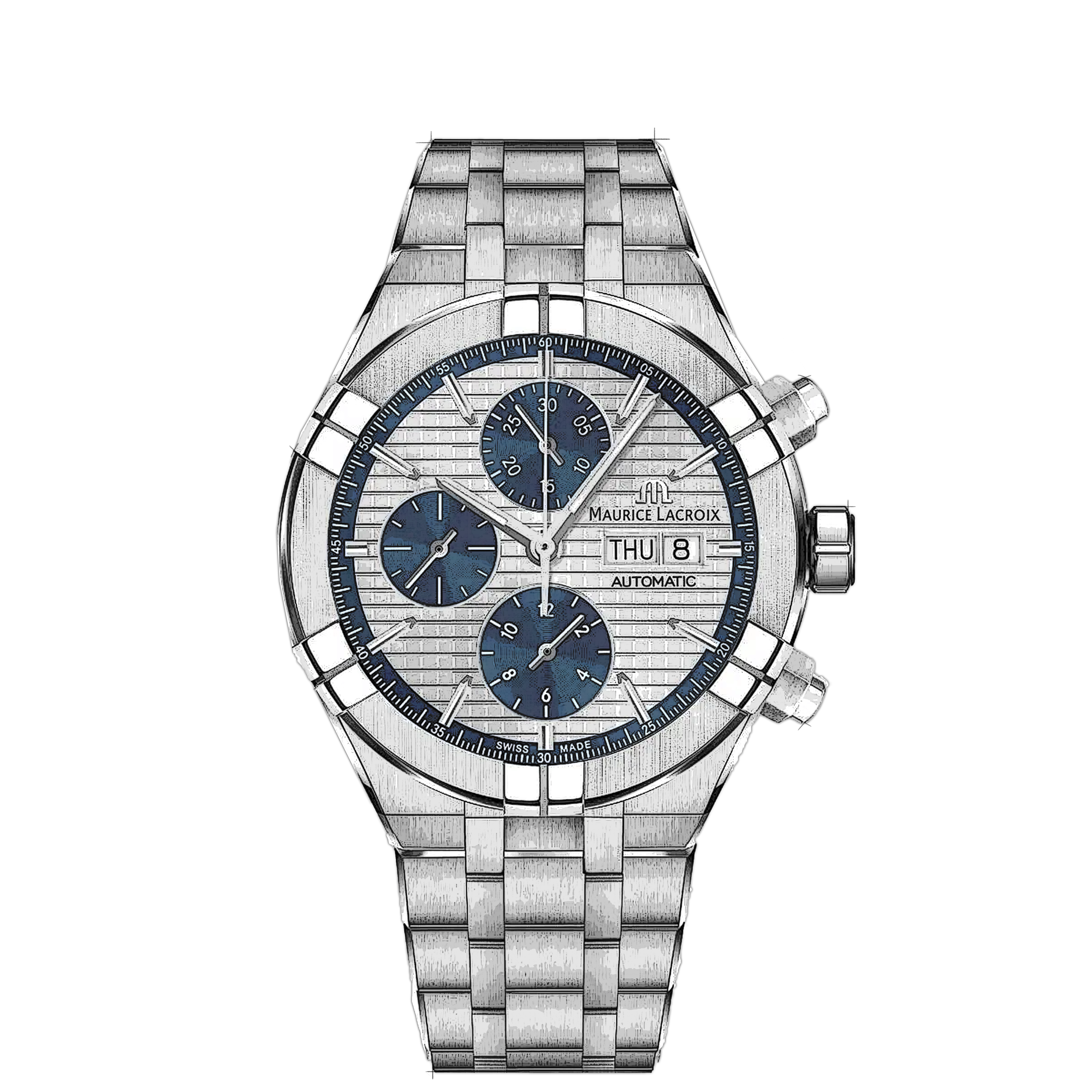 Maurice Lacroix Aikon AI6038-SS002-131-2