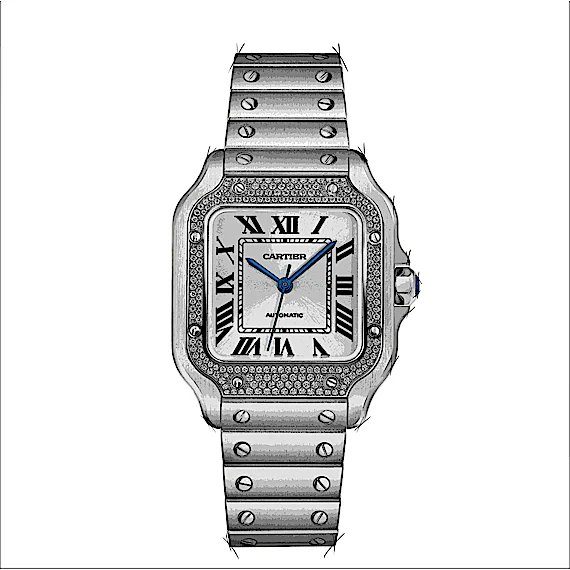 Cartier Santos W4SA0005 Cartier Santos W4SA0005