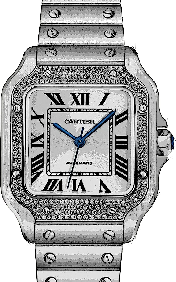 Cartier Santos W4SA0005