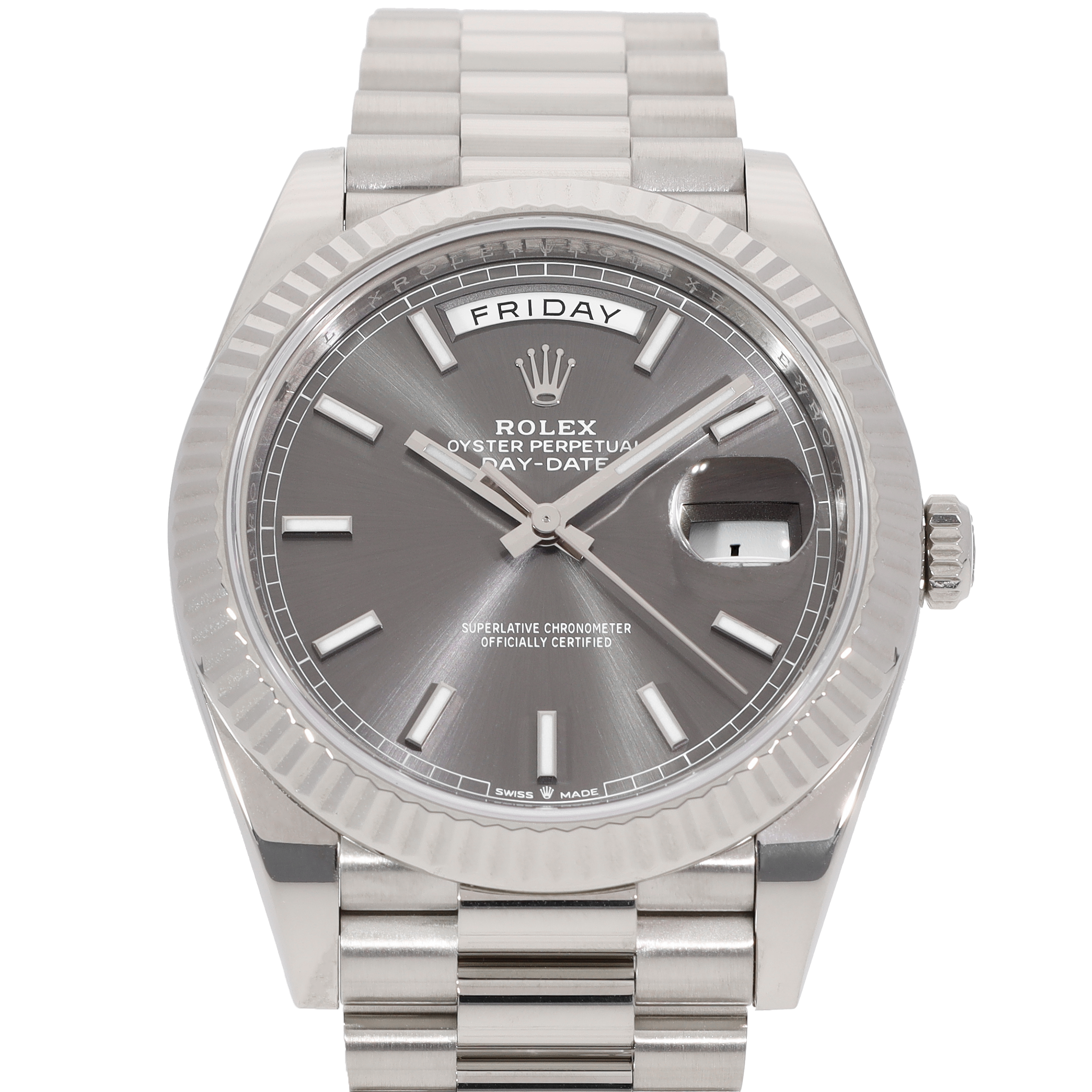 Rolex Daydate Weissgold