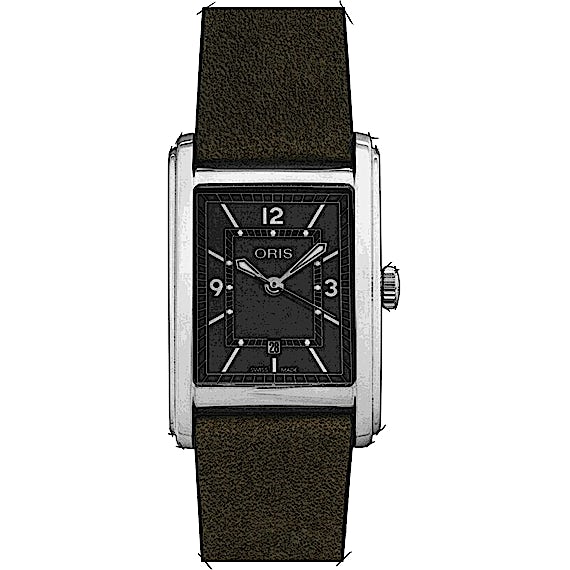 Oris Rectangular 01 561 7783 4063-07 5 19 16