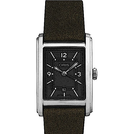 Oris Rectangular 01 561 7783 4063-07 5 19 16