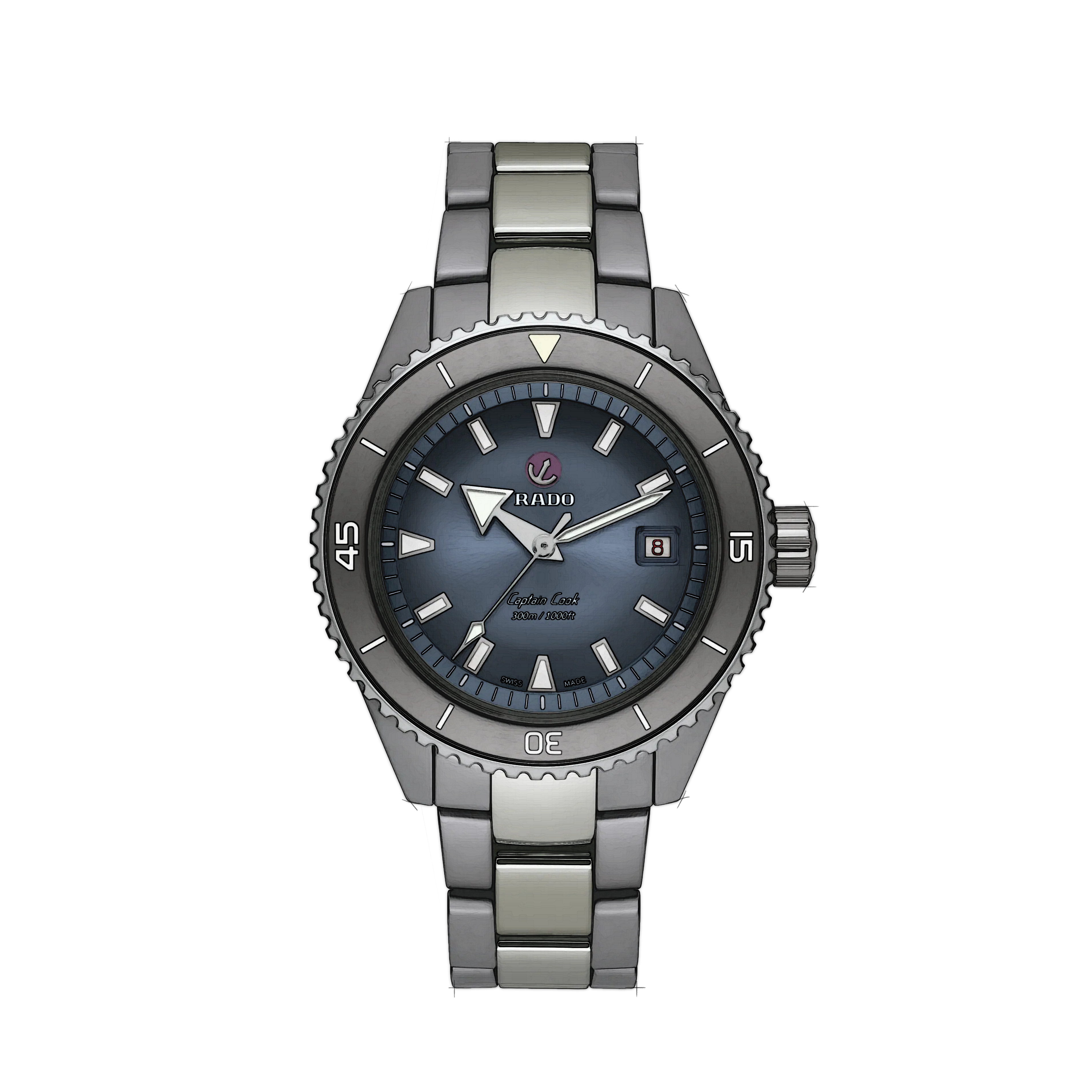 Rado Captain Cook R32144202