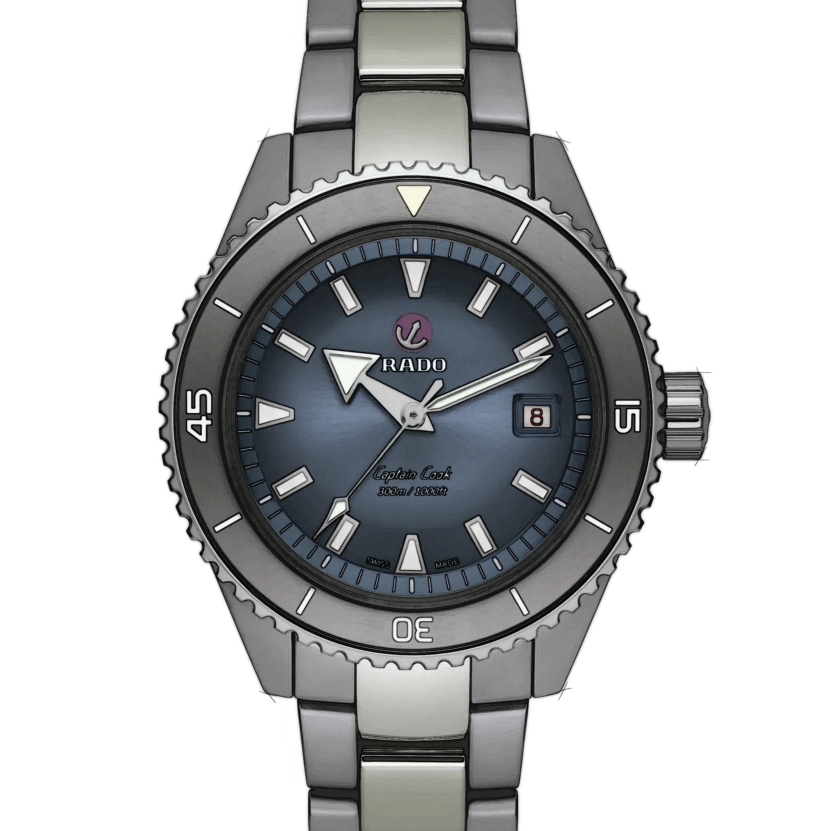 Rado Captain Cook R32144202
