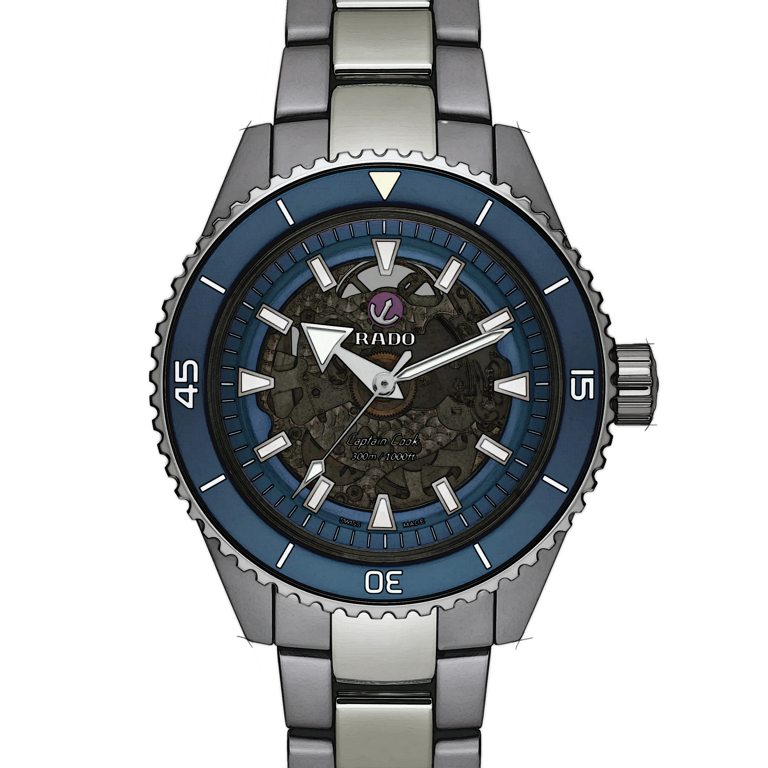 Rado Captain Cook R32128202