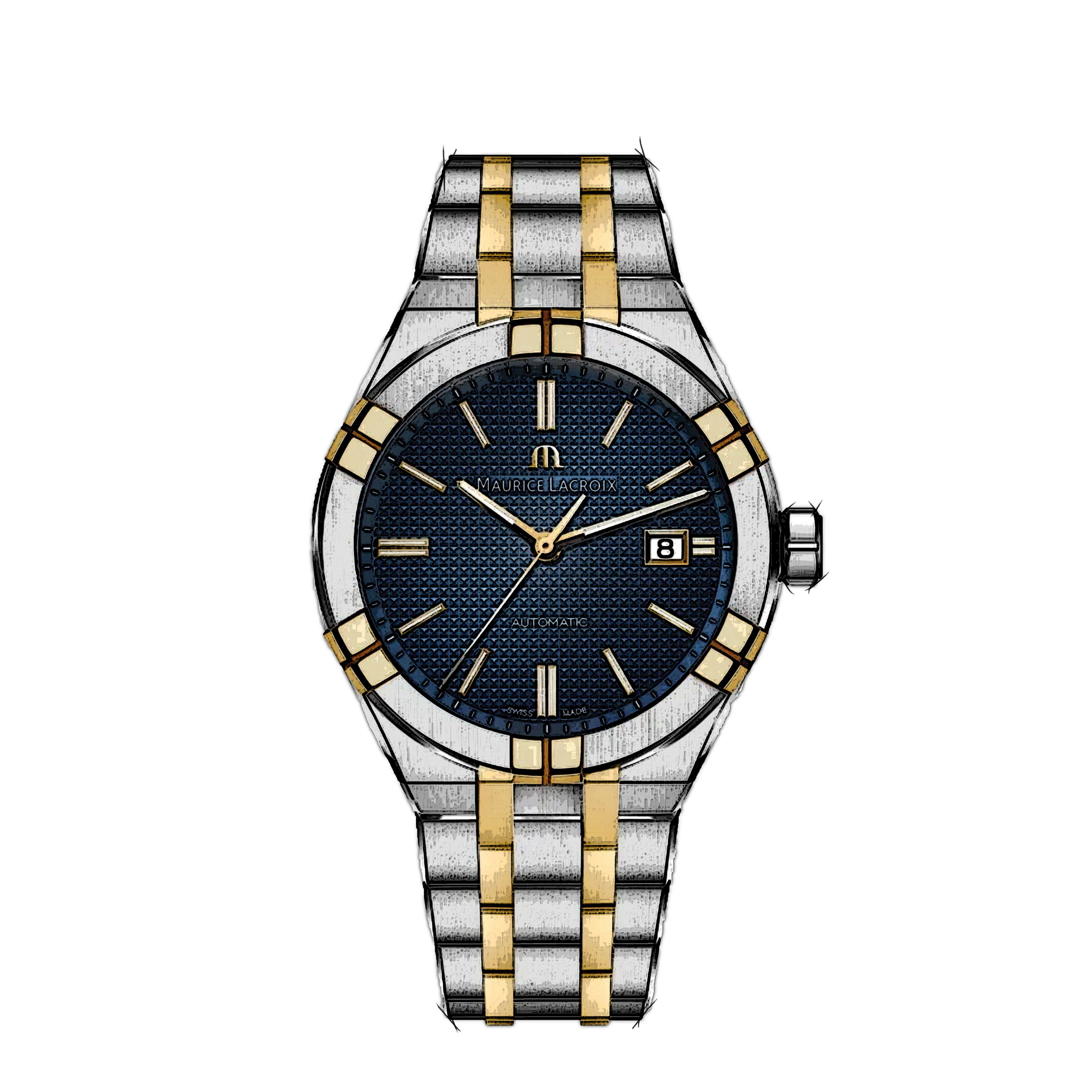 Maurice Lacroix Aikon AI6008-SY013-432-1