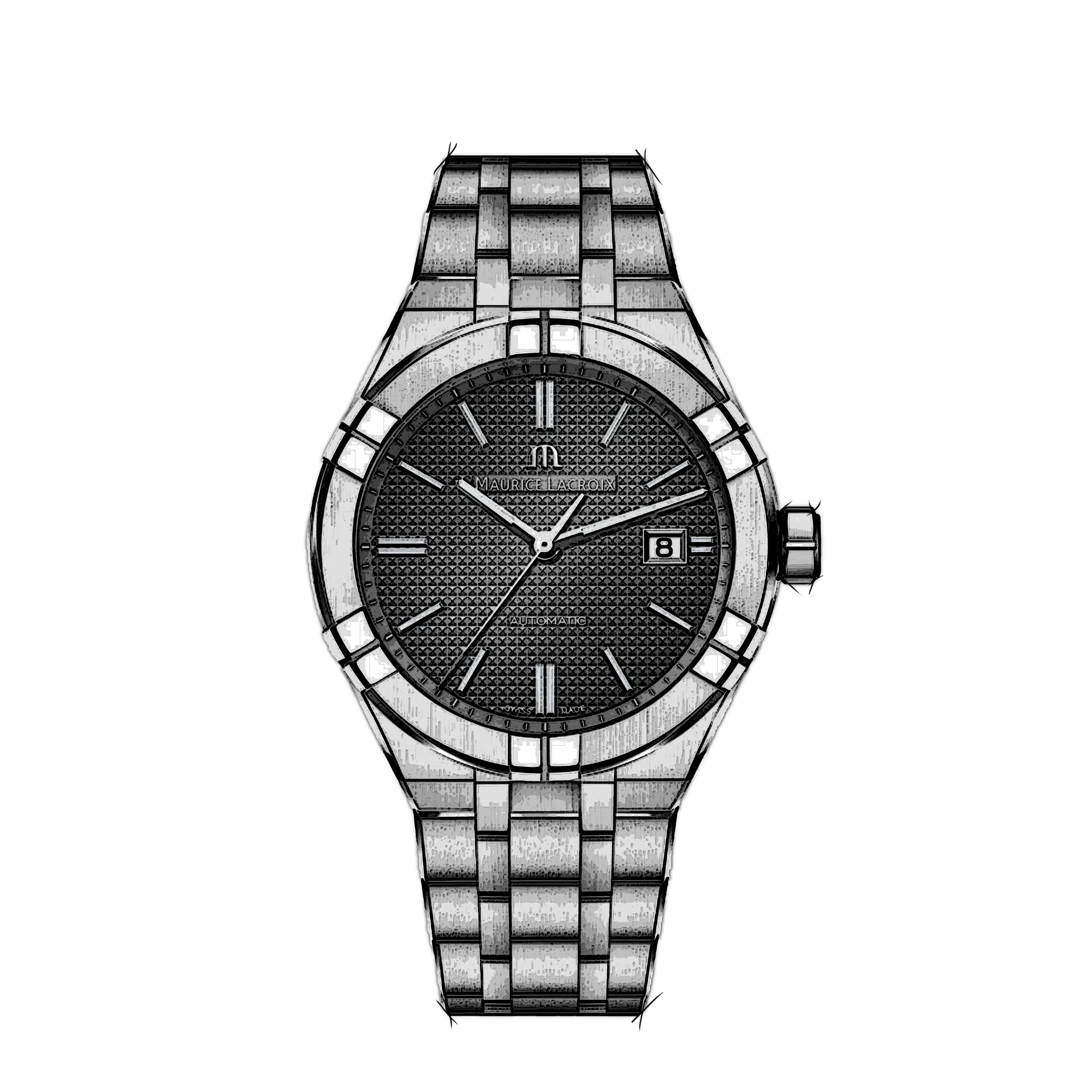 Maurice Lacroix Aikon AI6008-SS002-230-1