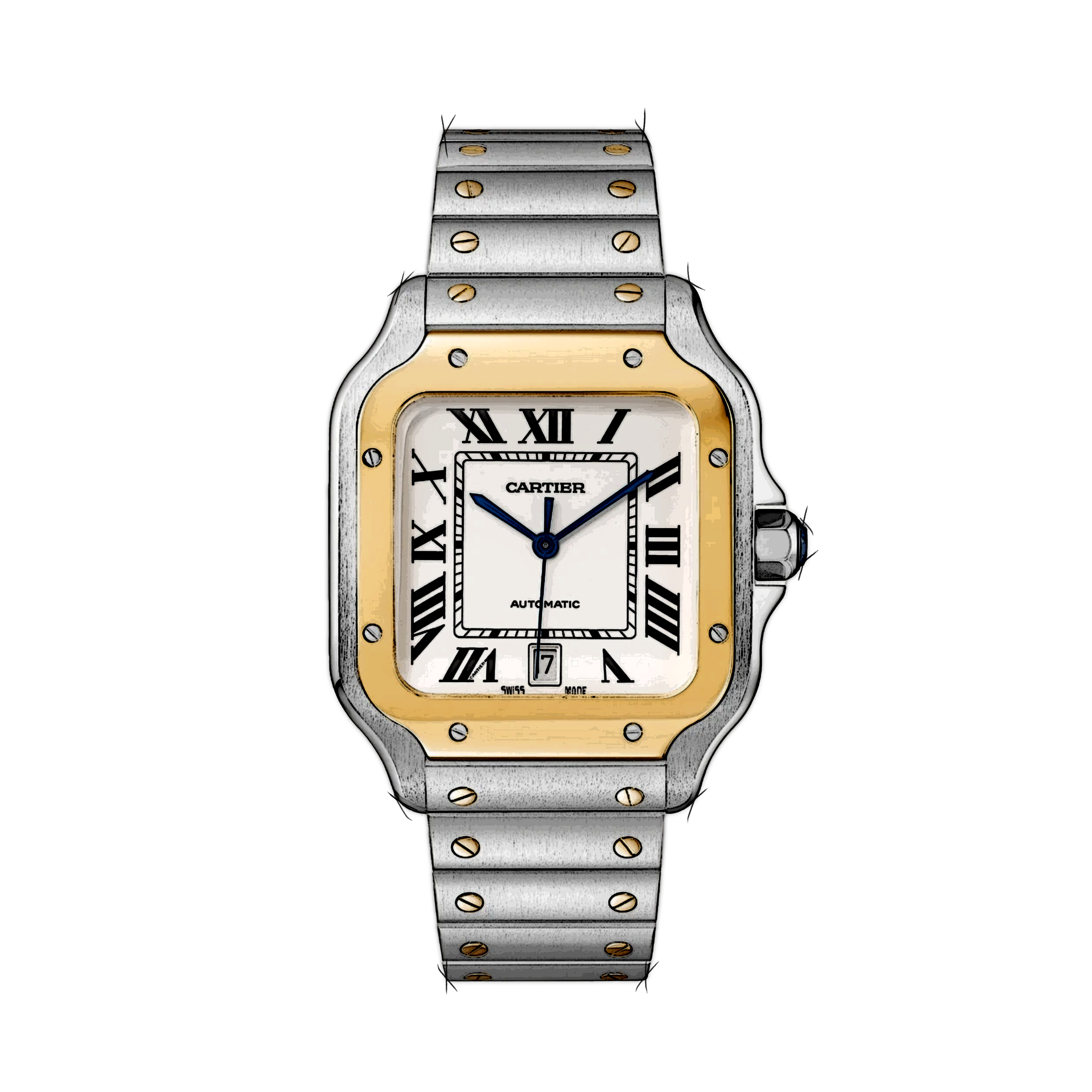 Cartier Santos W2SA0009
