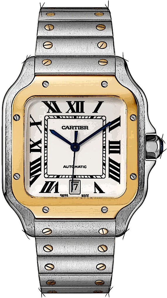 Cartier Santos W2SA0009