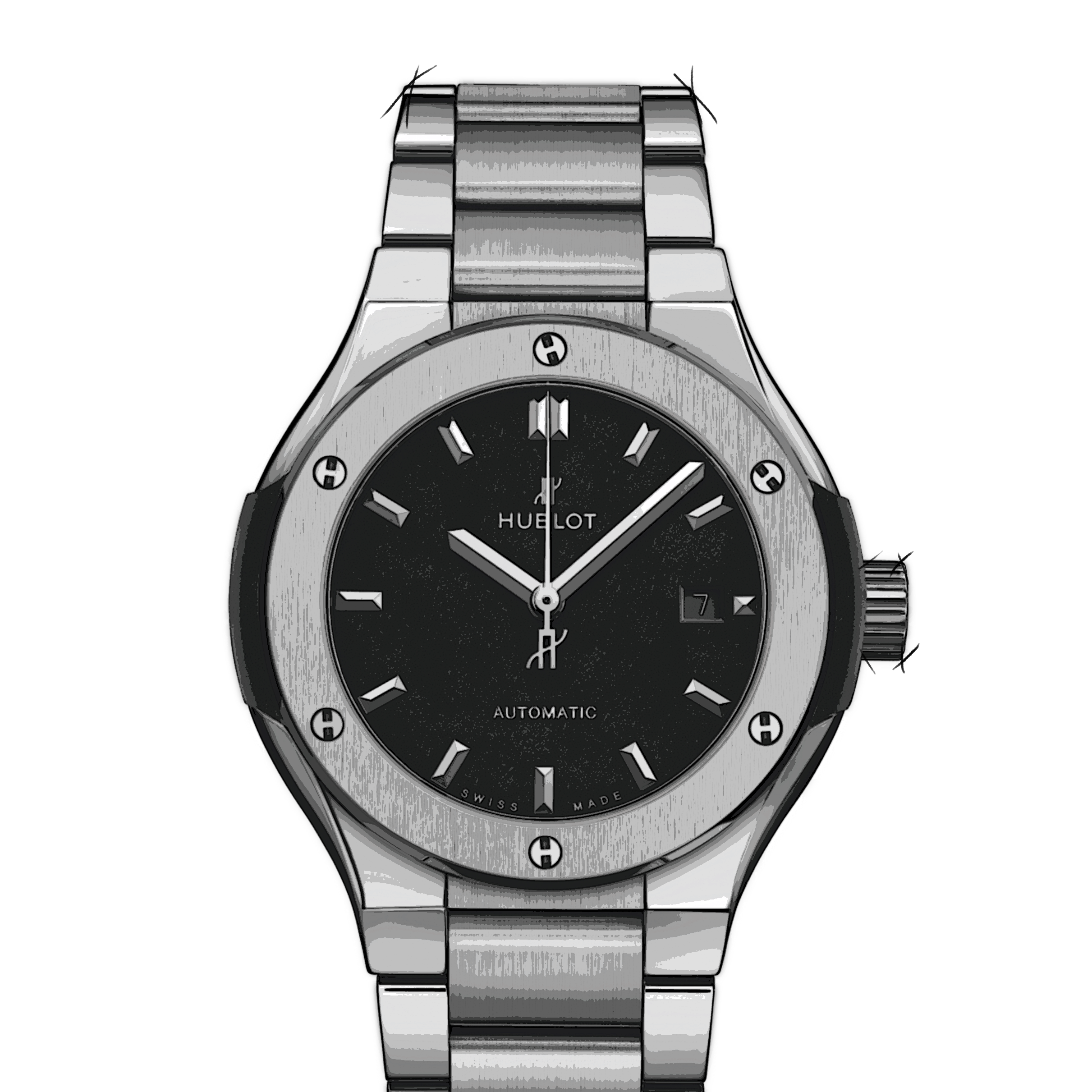 Hublot Classic Fusion Titanium Bracelet
