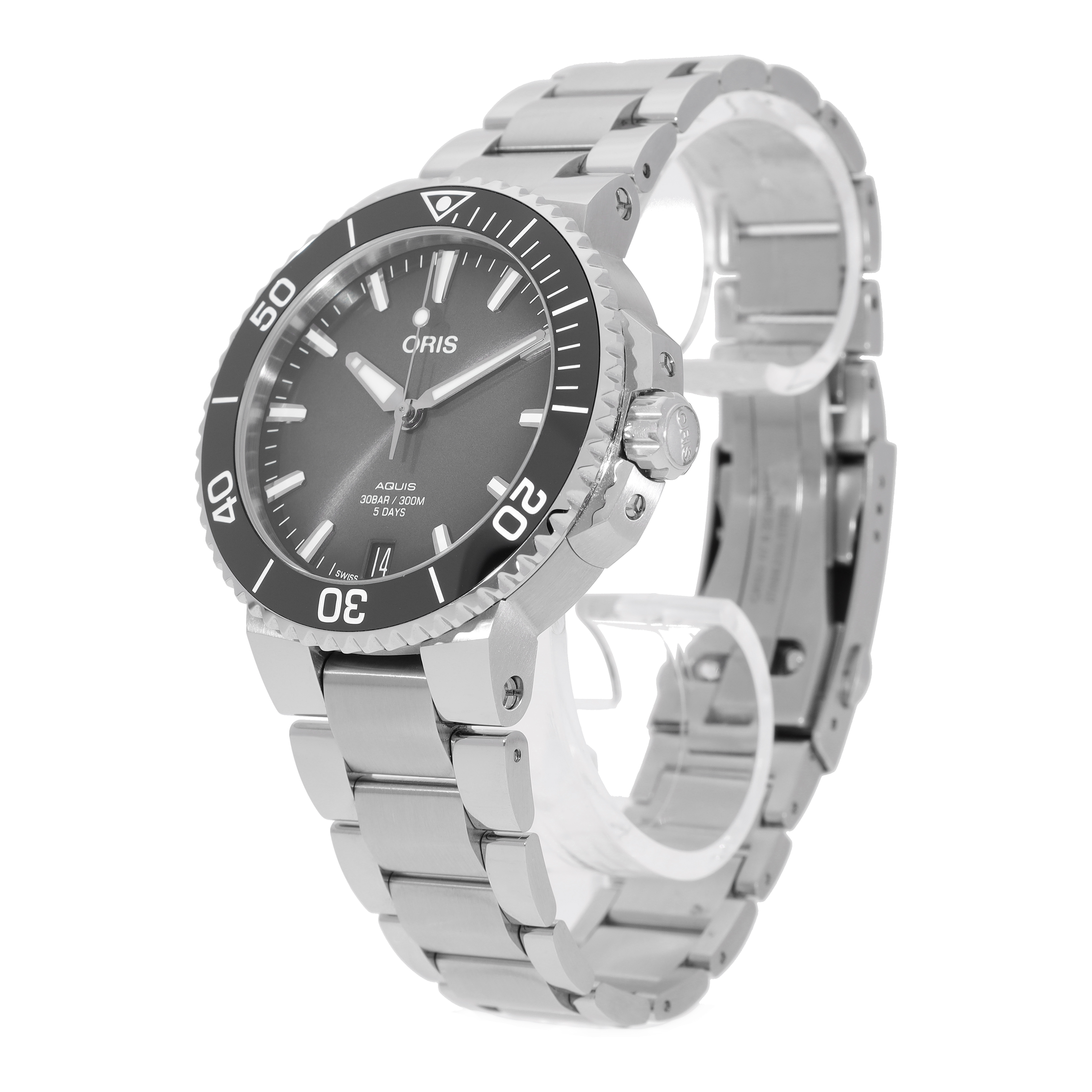 Oris Aquis 01 400 7769 4154 07 8 22 09PEB in Stainless Steel