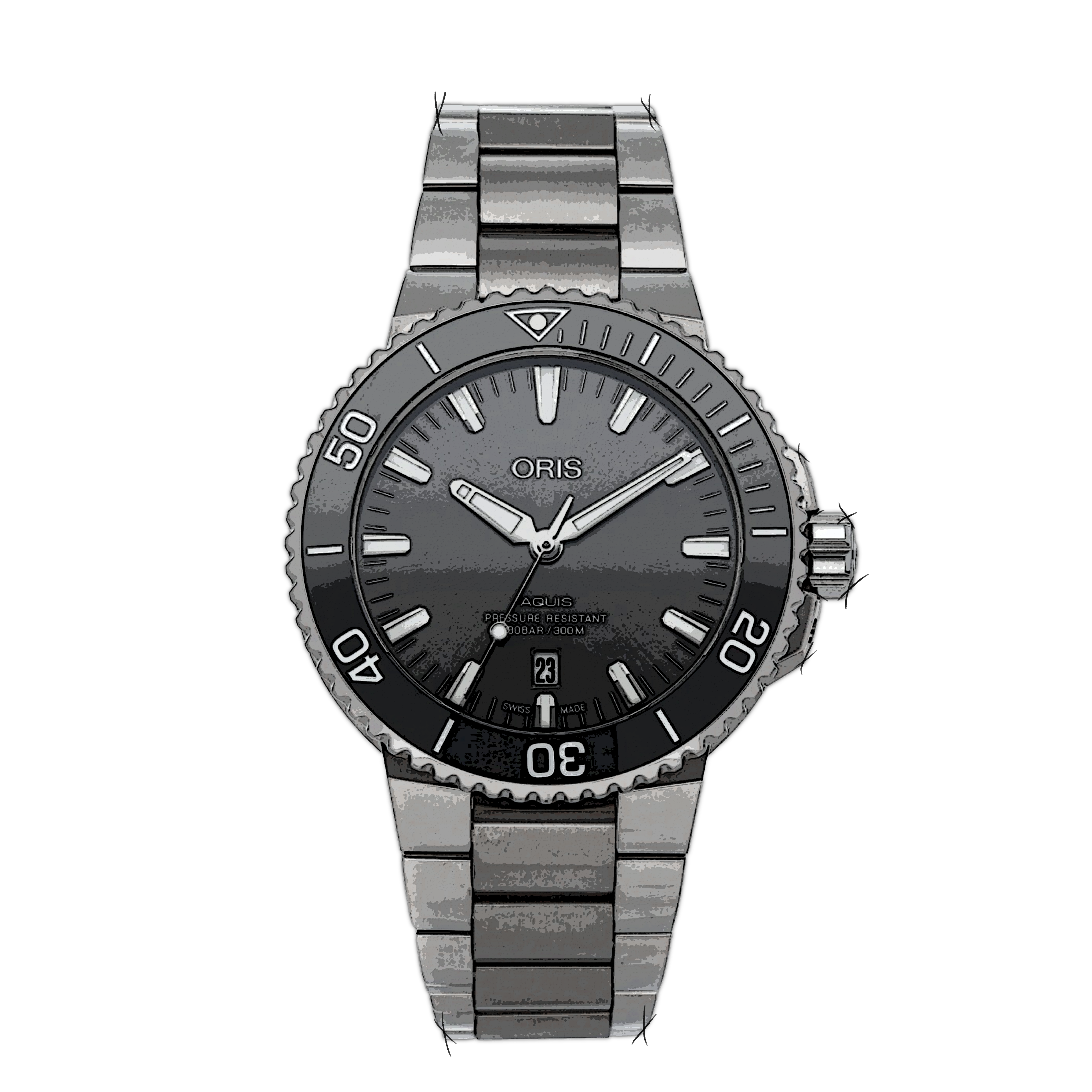 Oris Aquis 01 733 7730 7153-07 8 24 15PEB