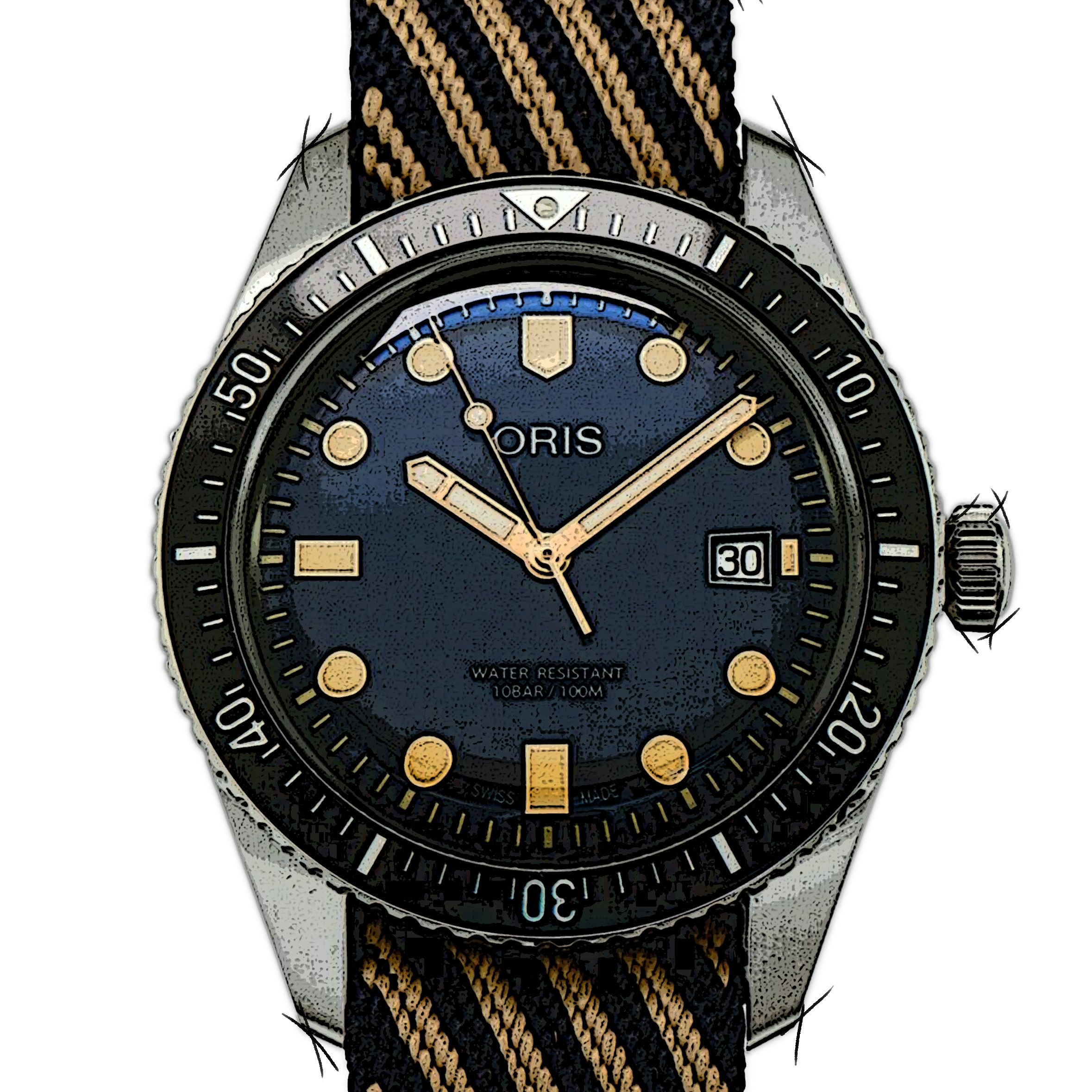 La Cote des Montres Chronext pre owned watch Oris Divers Sixty