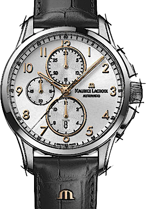 Maurice Lacroix Pontos PT6388-SS002-420-1 in Stainless Steel | CHRONEXT