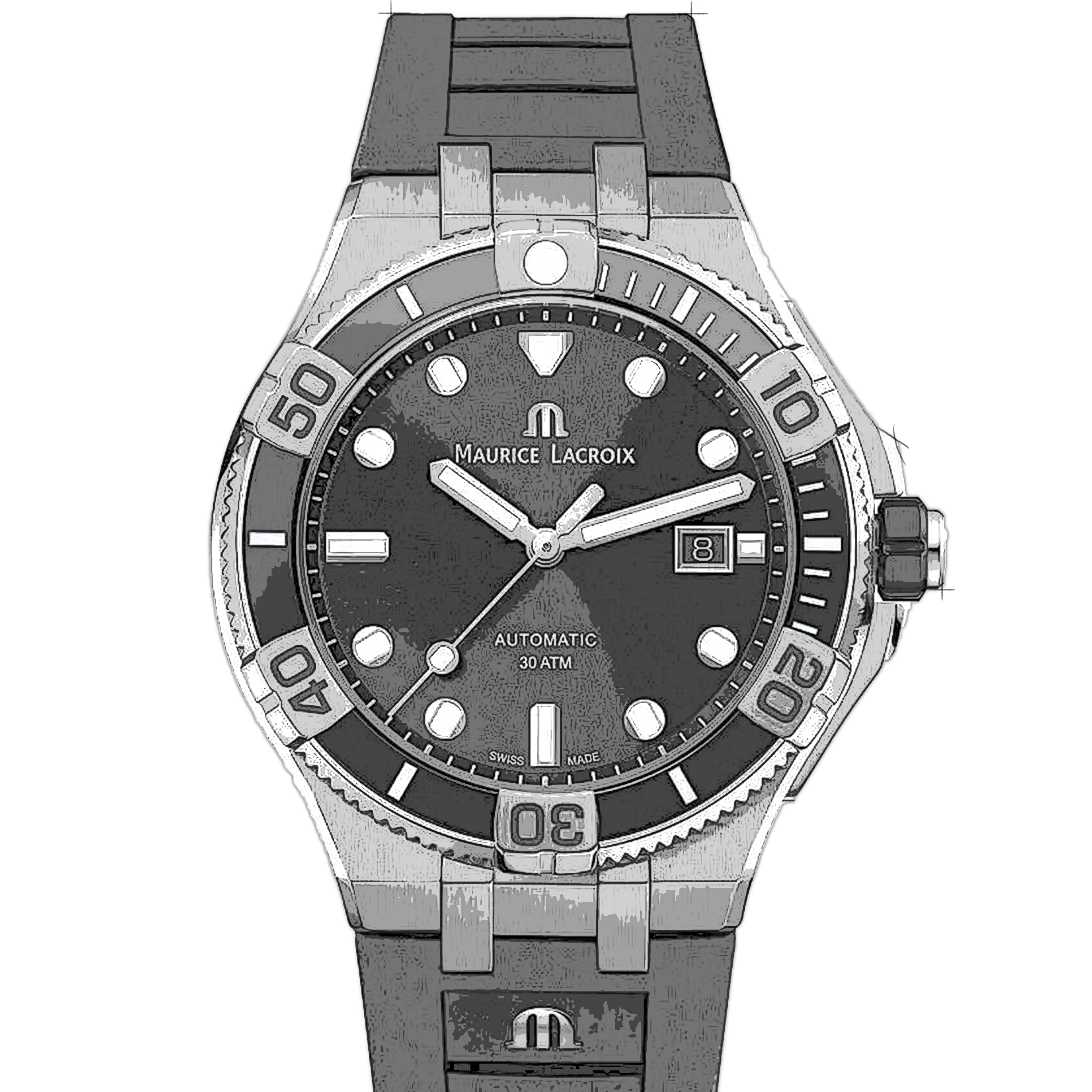 Maurice Lacroix Aikon AI6058-SS001-330-1