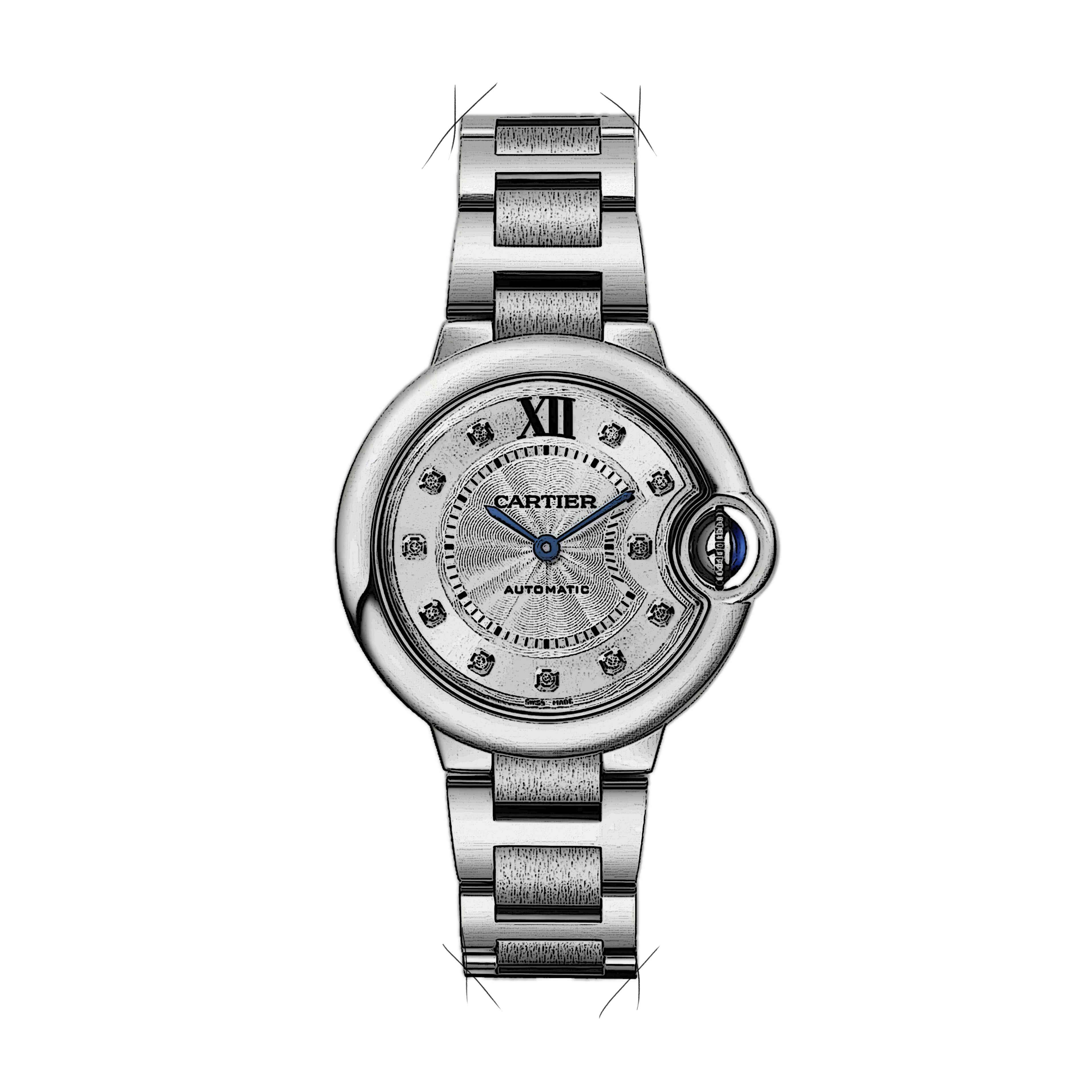 Cartier Ballon Bleu W4BB0021