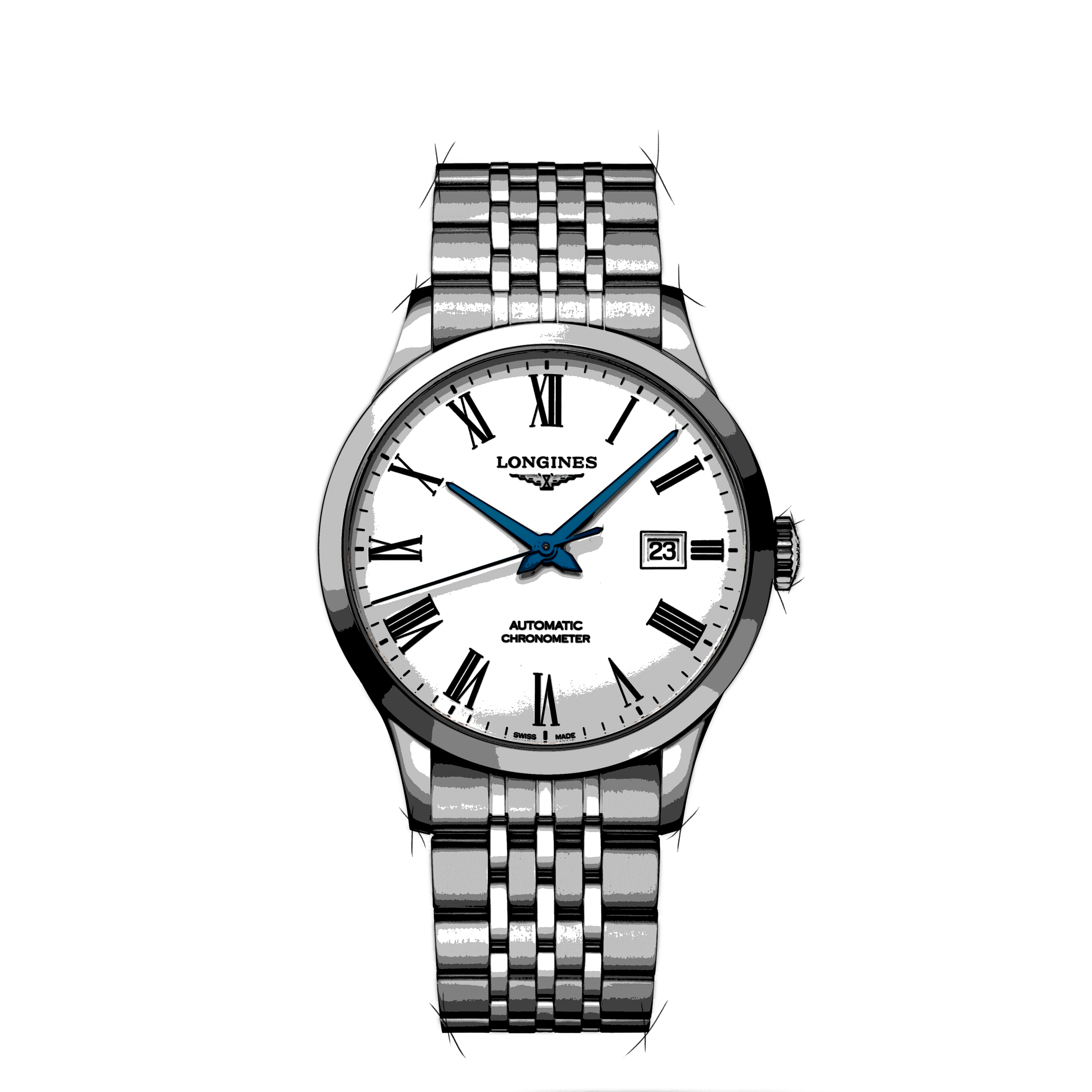 Longines Record L2.821.4.11.6