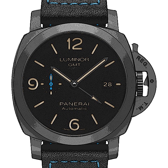 Panerai luminor 1950 3 2025 days gmt automatic ceramica