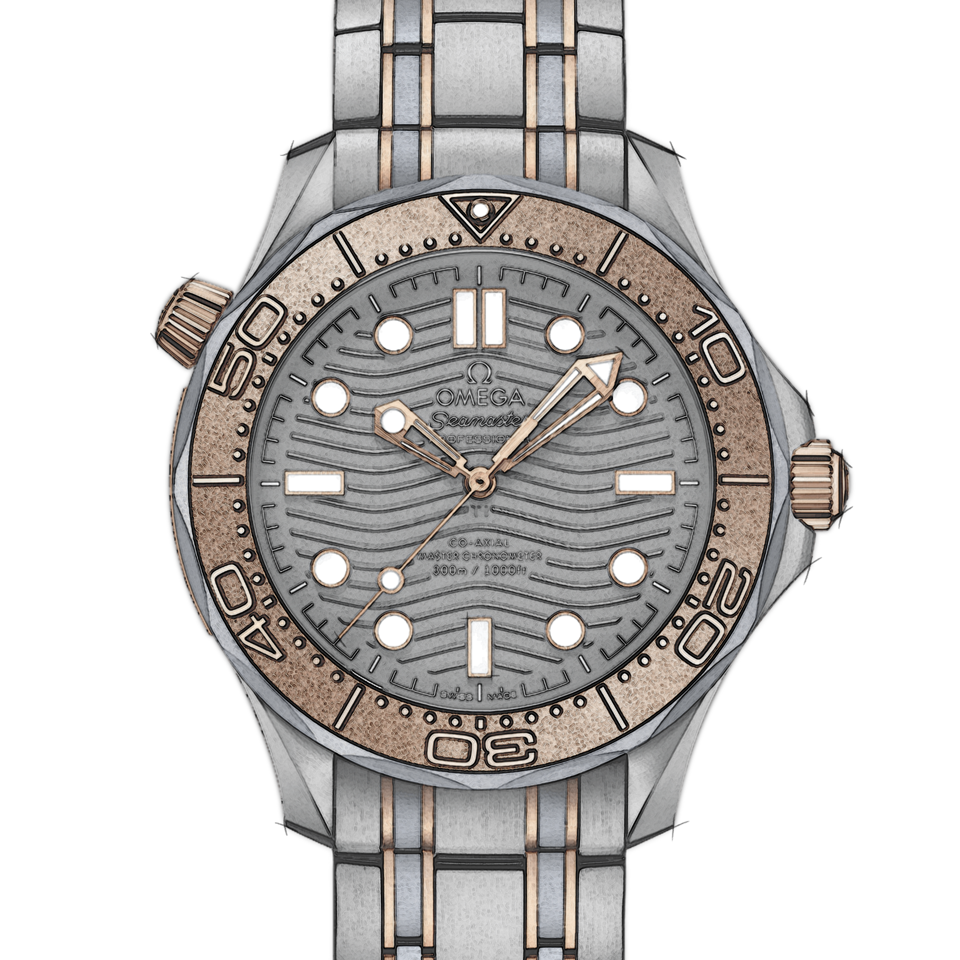 Omega Seamaster Diver 300M Master Co-Axial