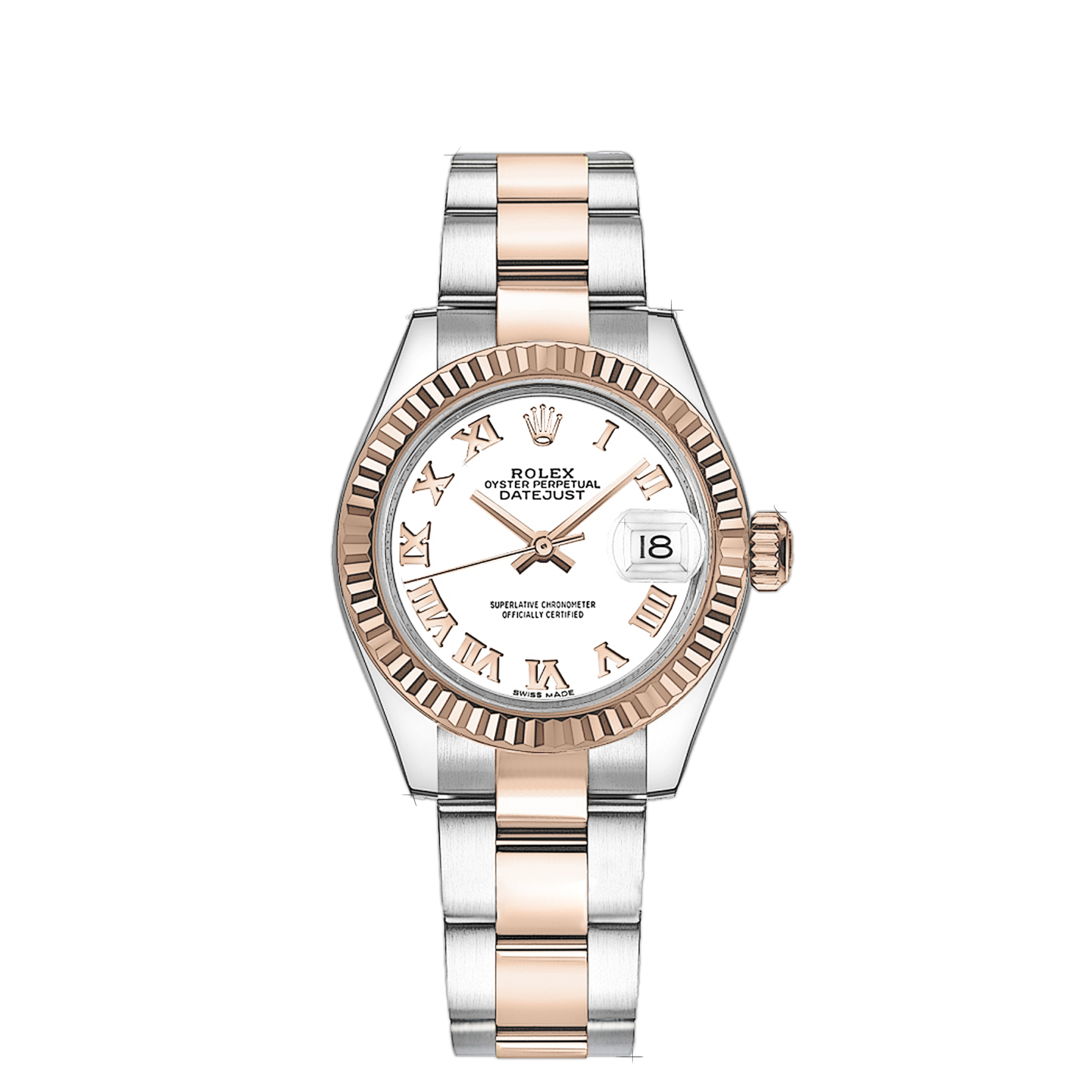 Rolex Lady-Datejust 279171 in Acciaio inox oro rosa CHRONEXT