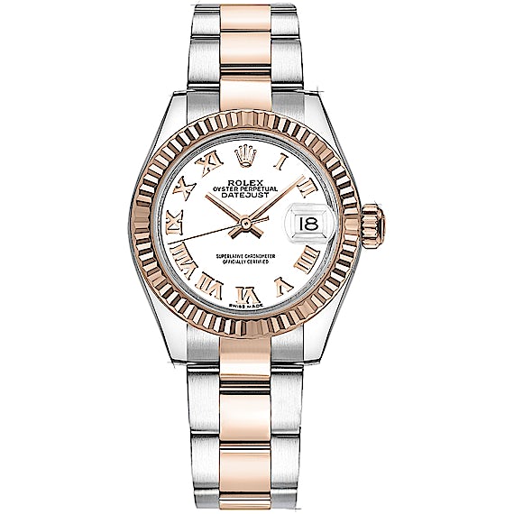 Rolex Lady-Datejust 279171 in Acciaio inox oro rosa CHRONEXT