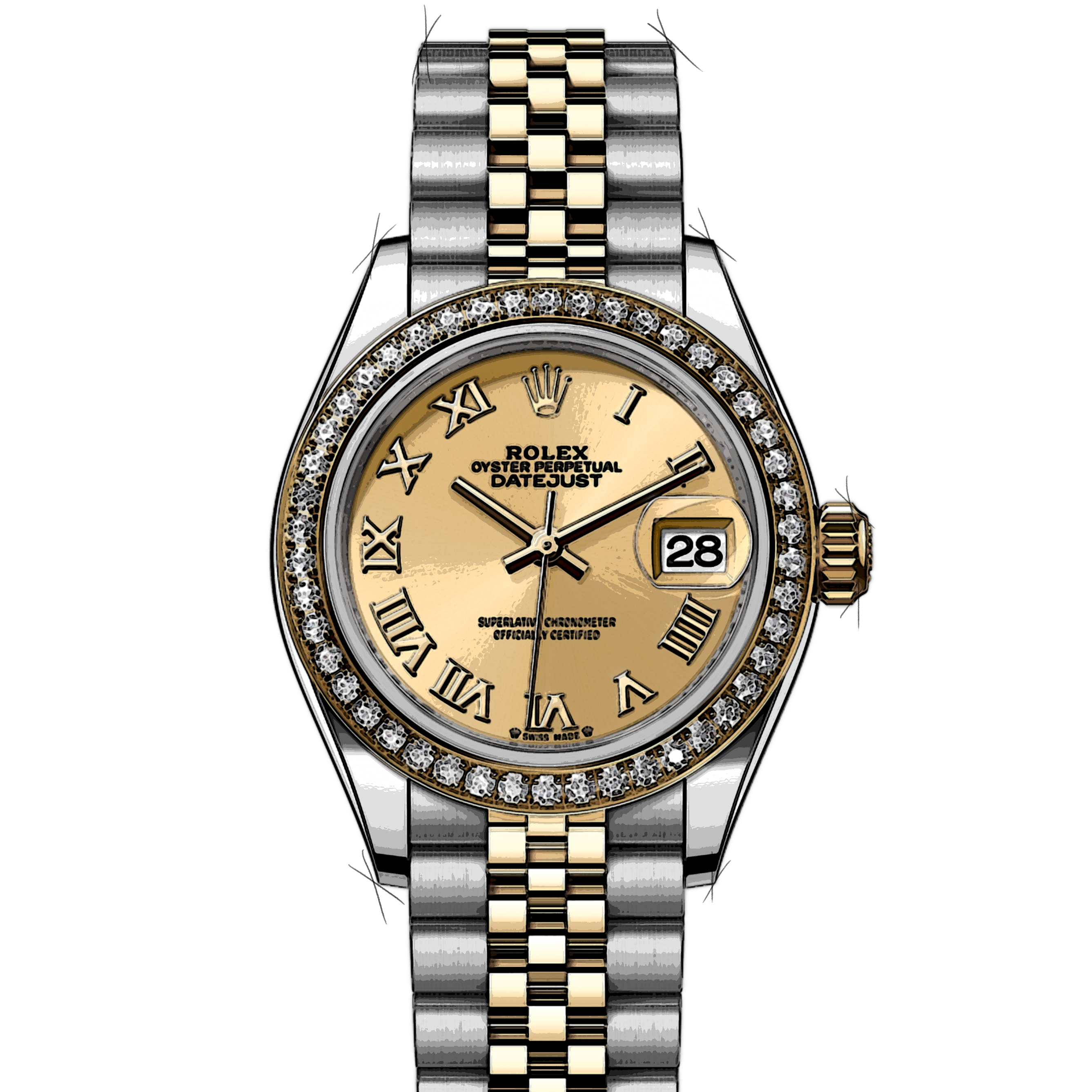 Rolex Lady-Datejust 279383RBR