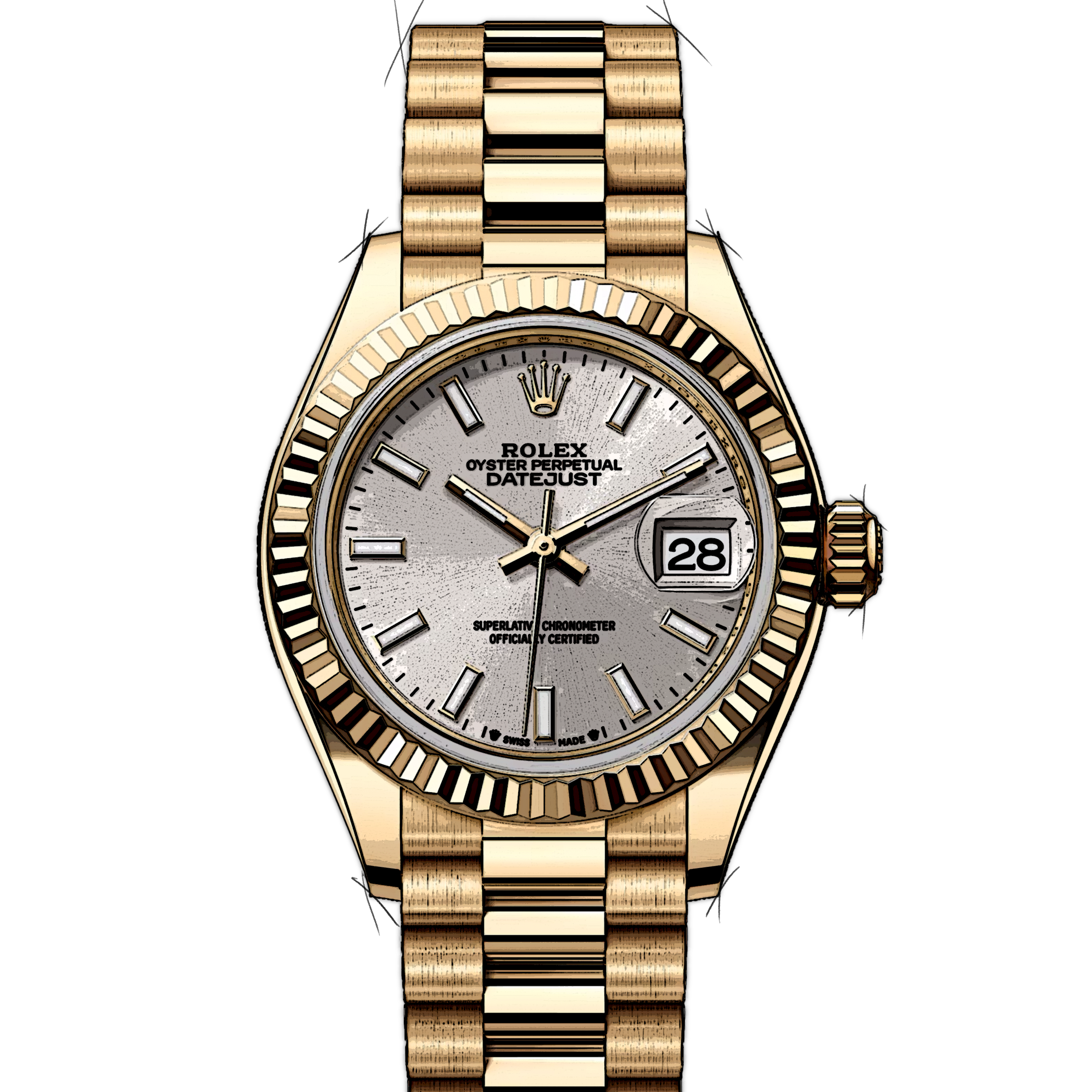 Rolex Lady-Datejust 279178