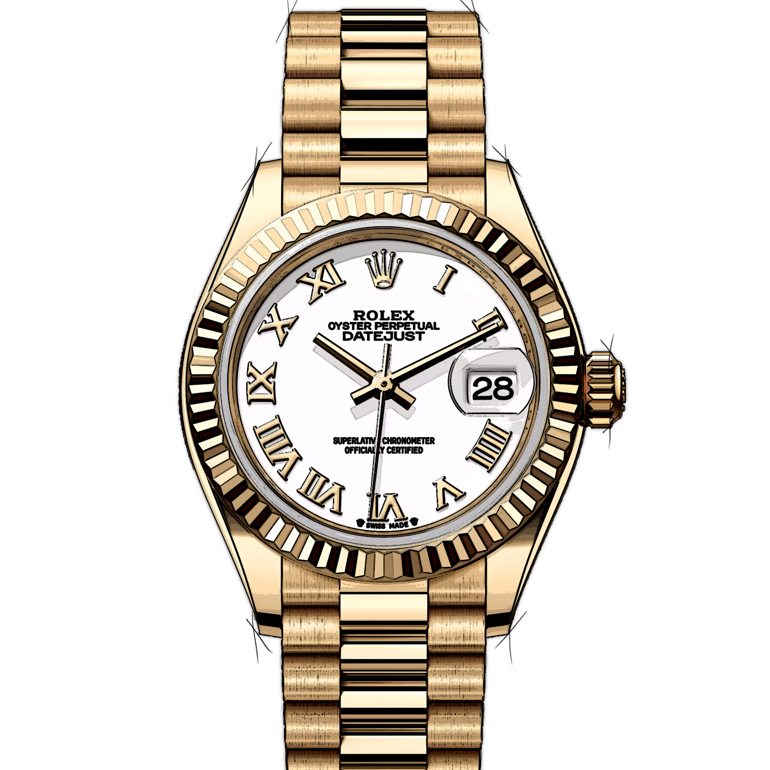 Rolex Lady-Datejust 279178