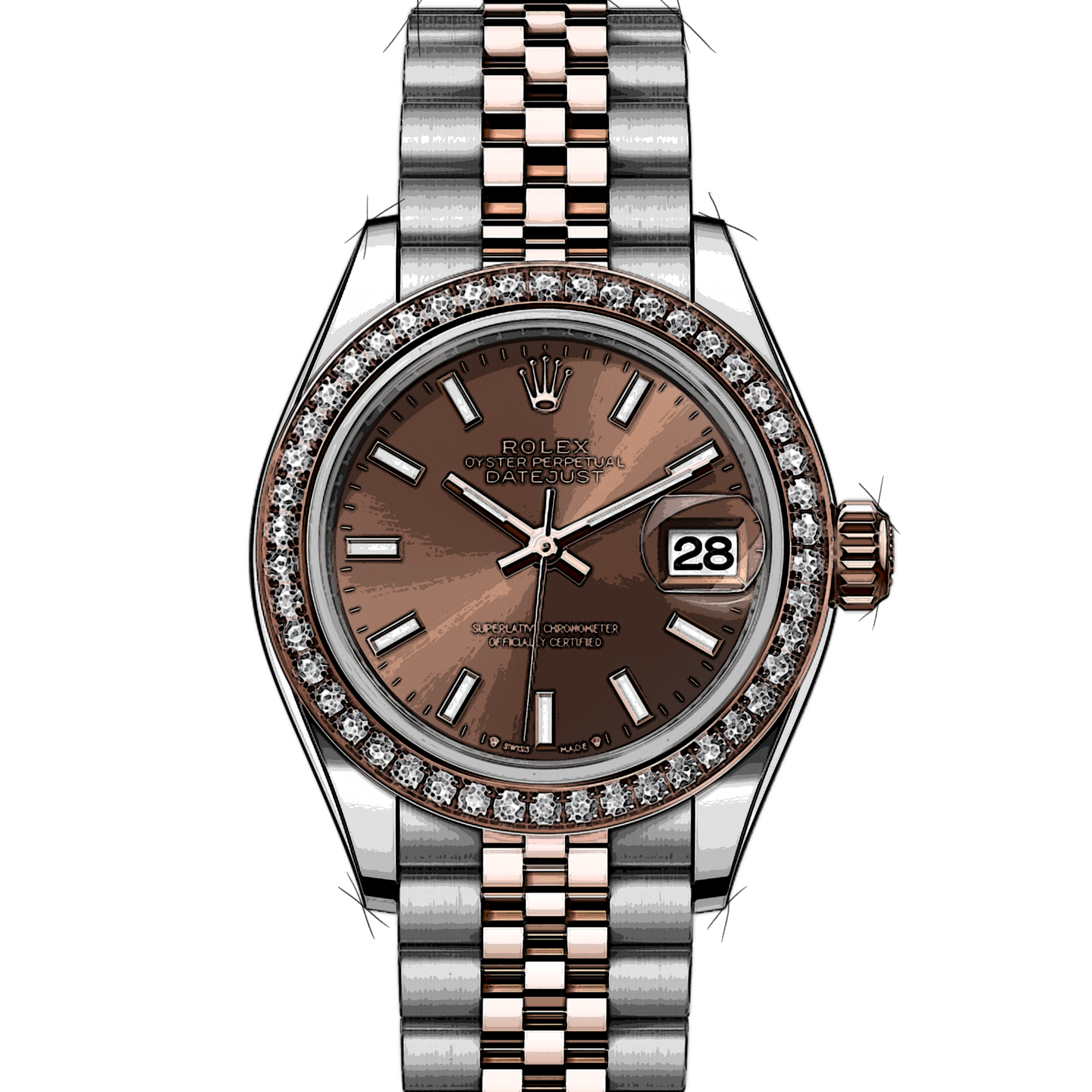 Rolex Lady-Datejust 279381RBR