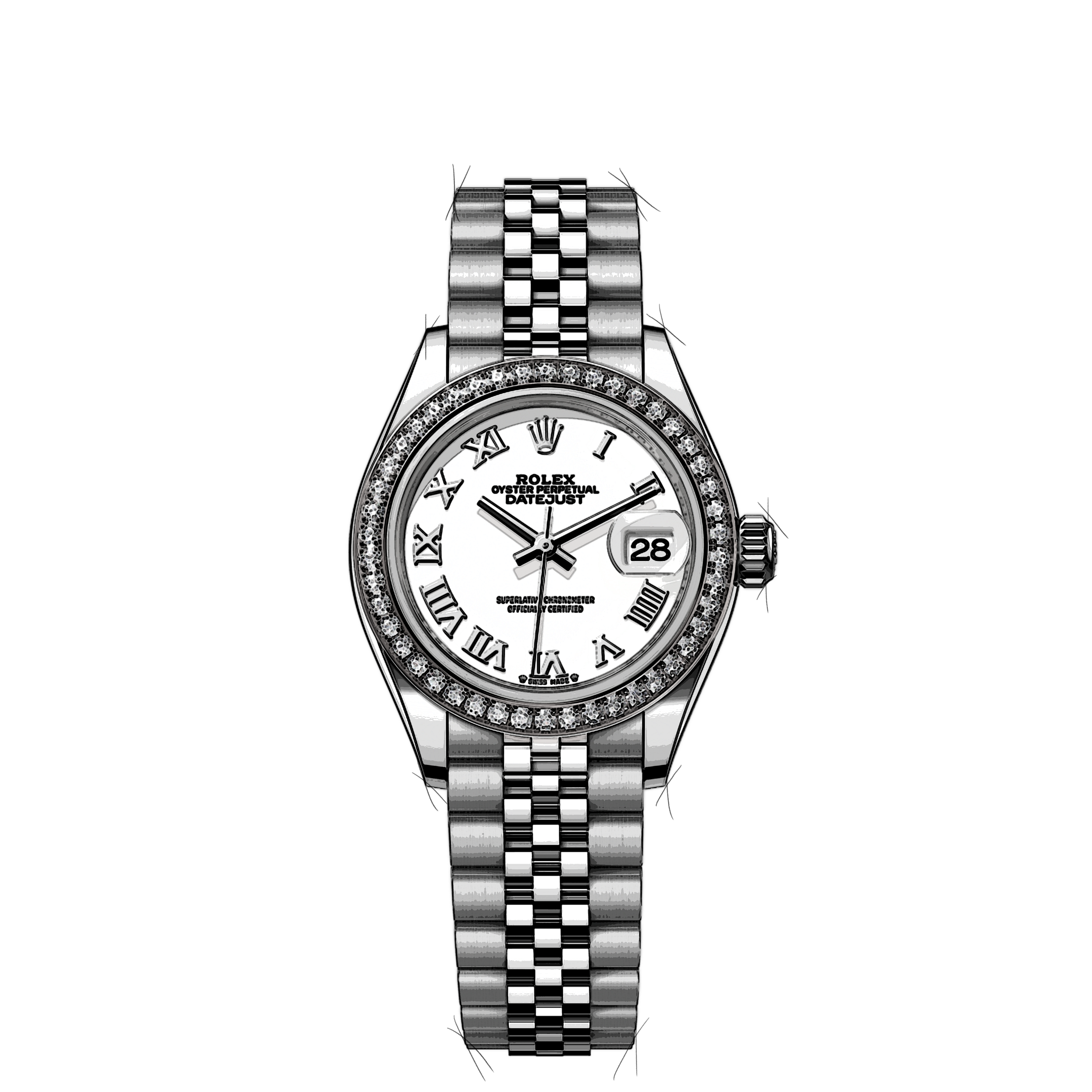 Rolex Lady-Datejust 279384RBR