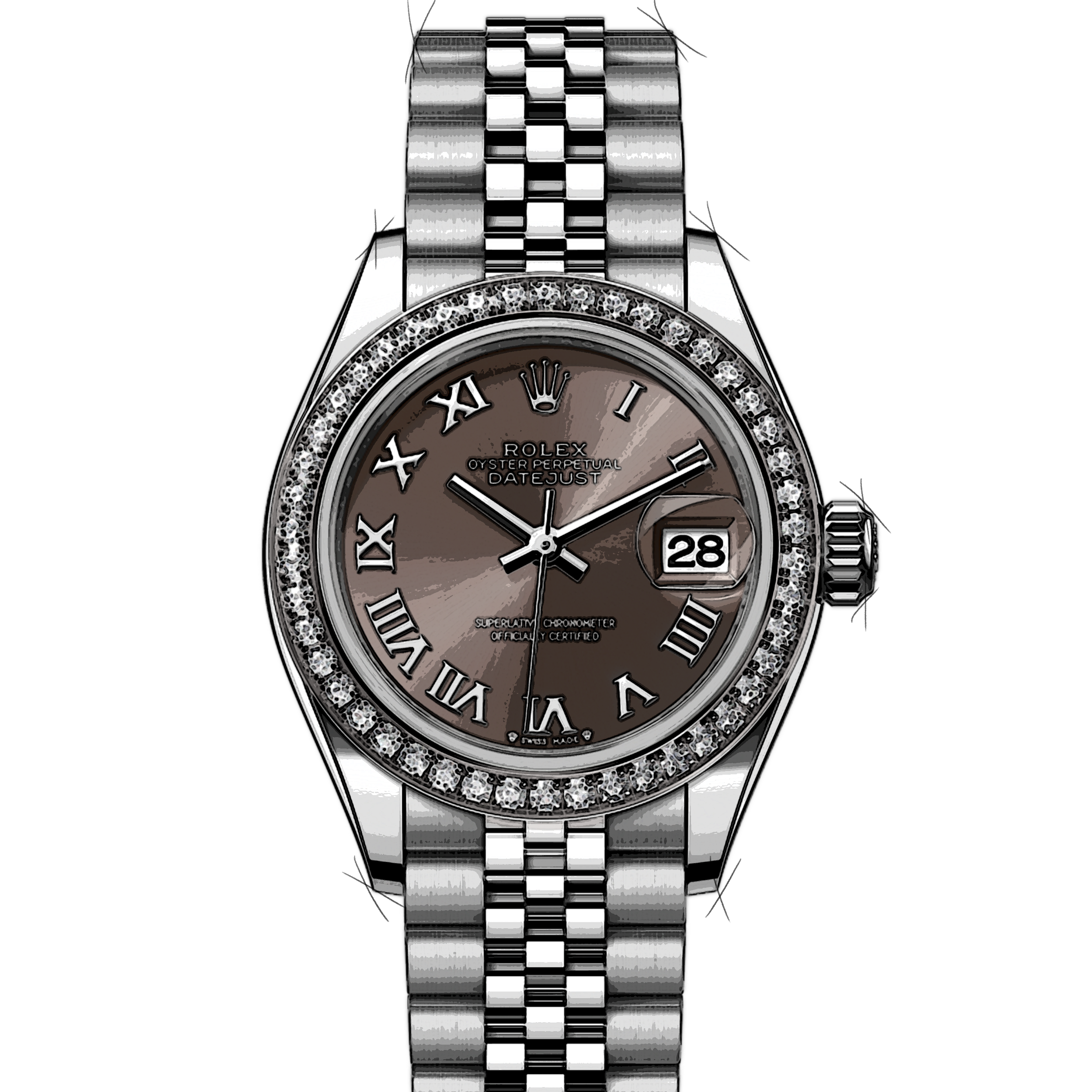 Rolex Lady-Datejust 279384RBR