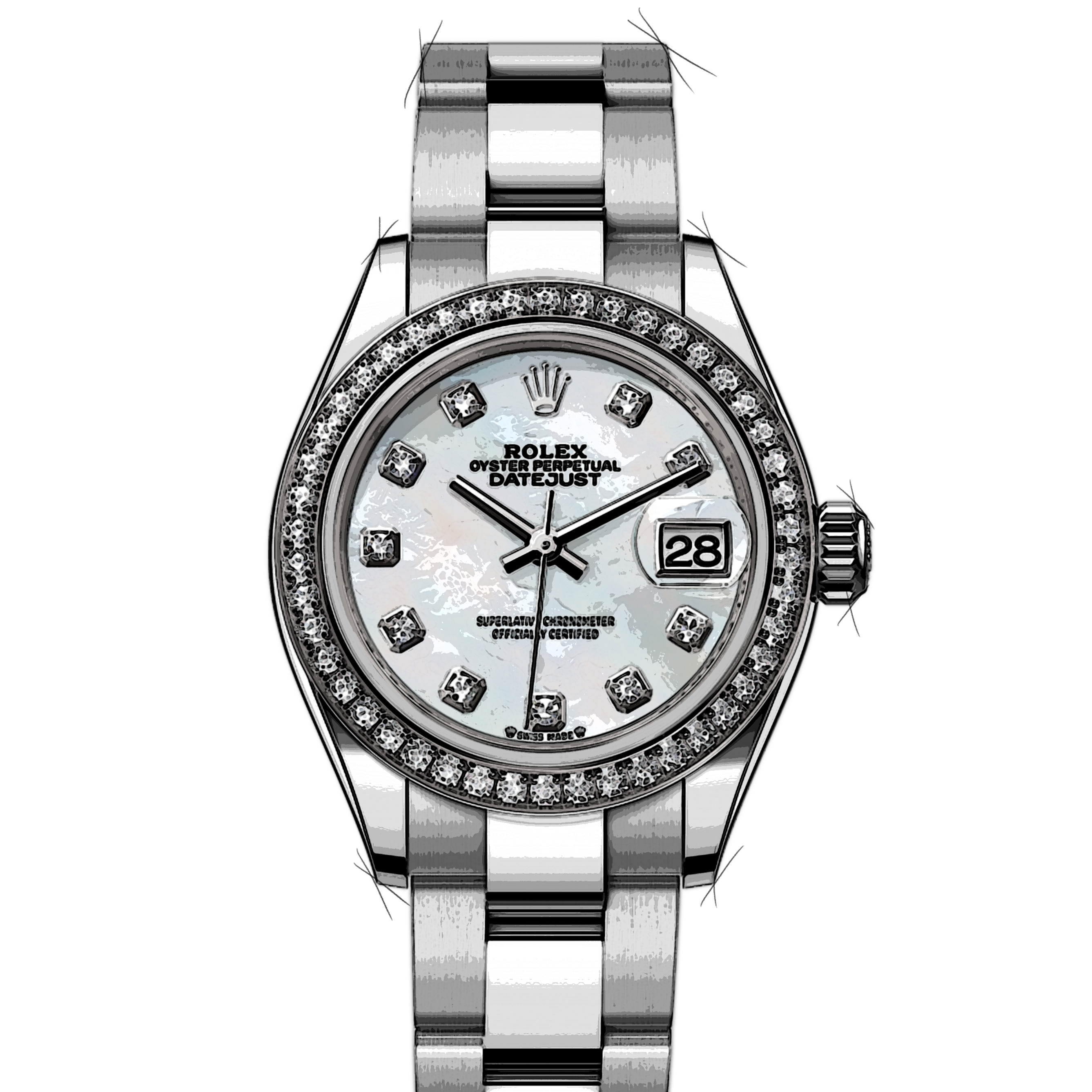 Rolex Lady-Datejust 279384RBR