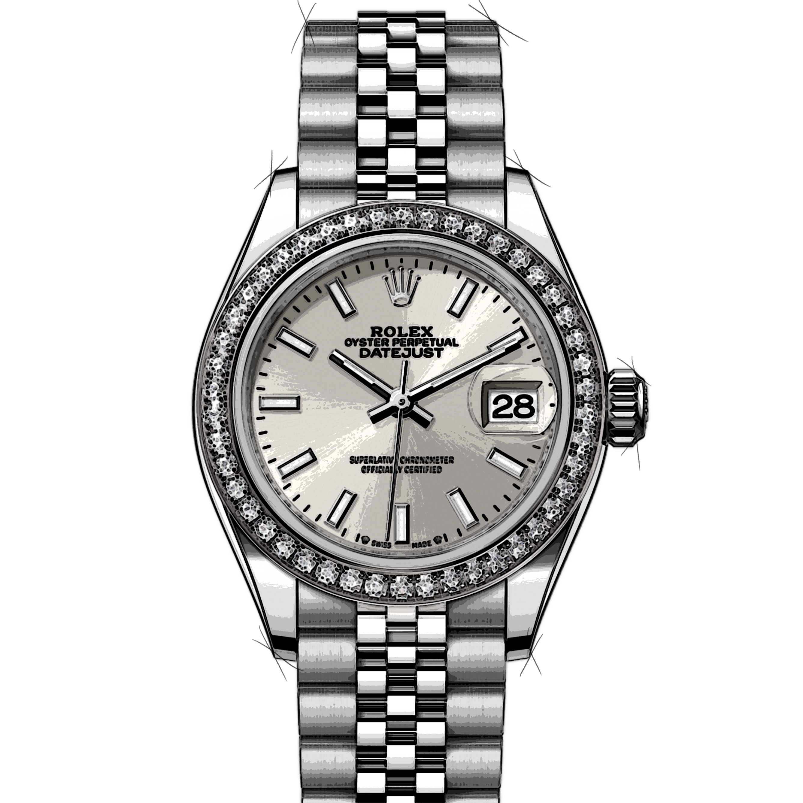 Rolex Lady-Datejust 279384RBR