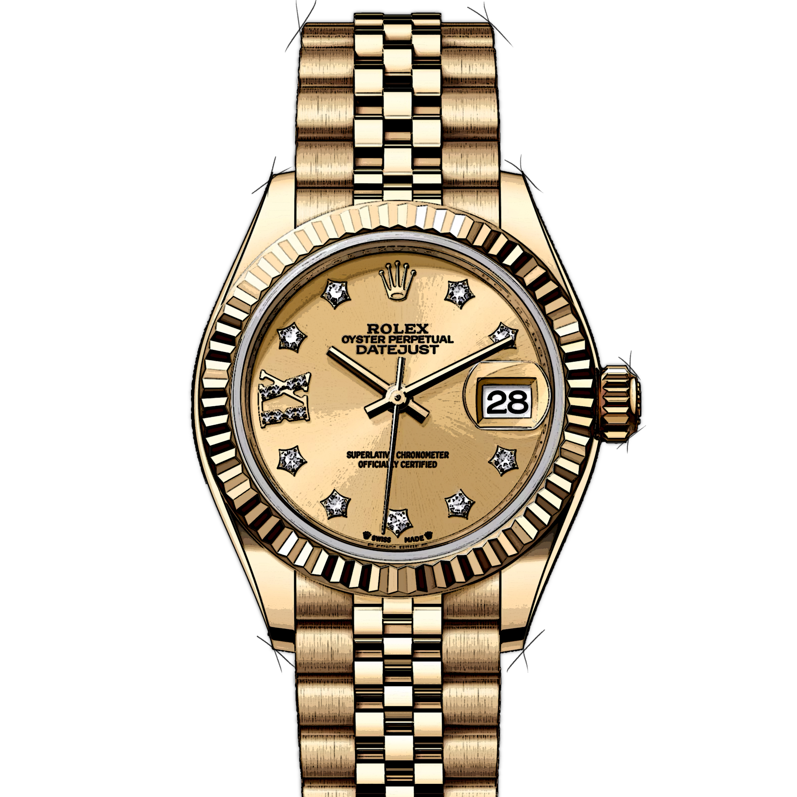 Rolex Lady-Datejust 279178
