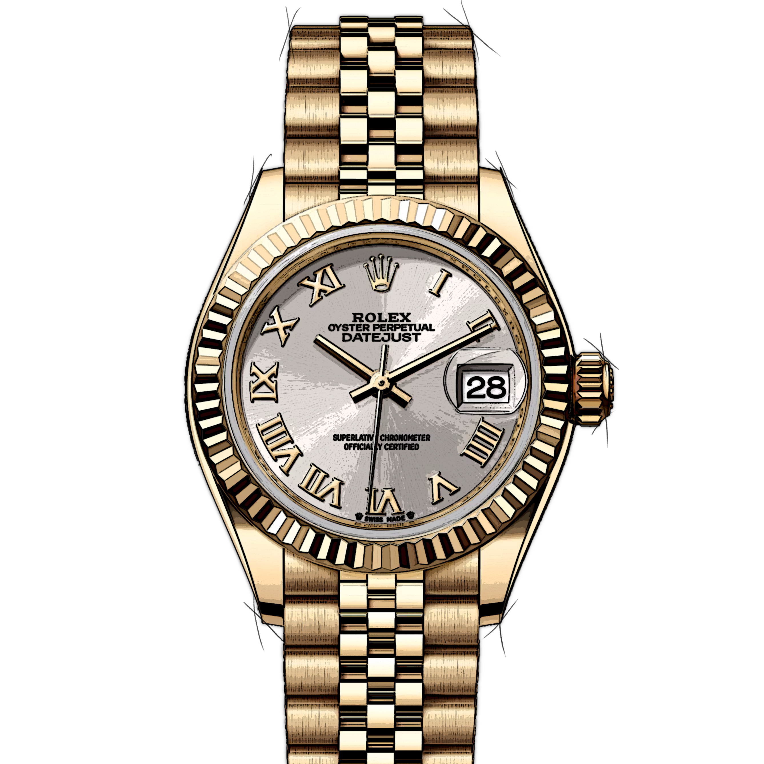 Rolex Lady-Datejust 279178