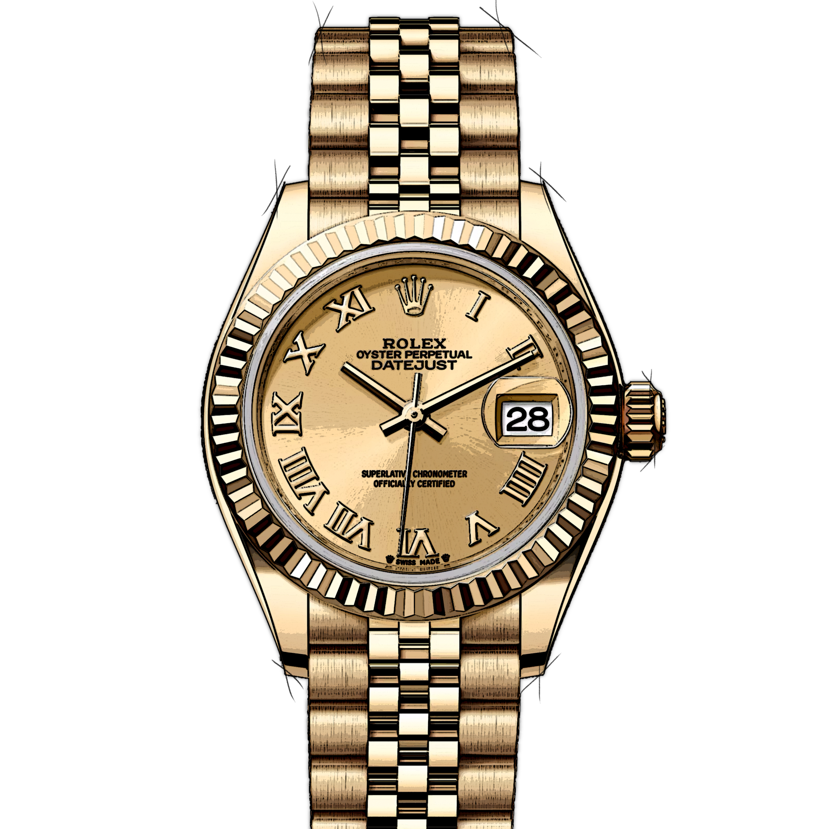 Rolex Lady-Datejust 279178