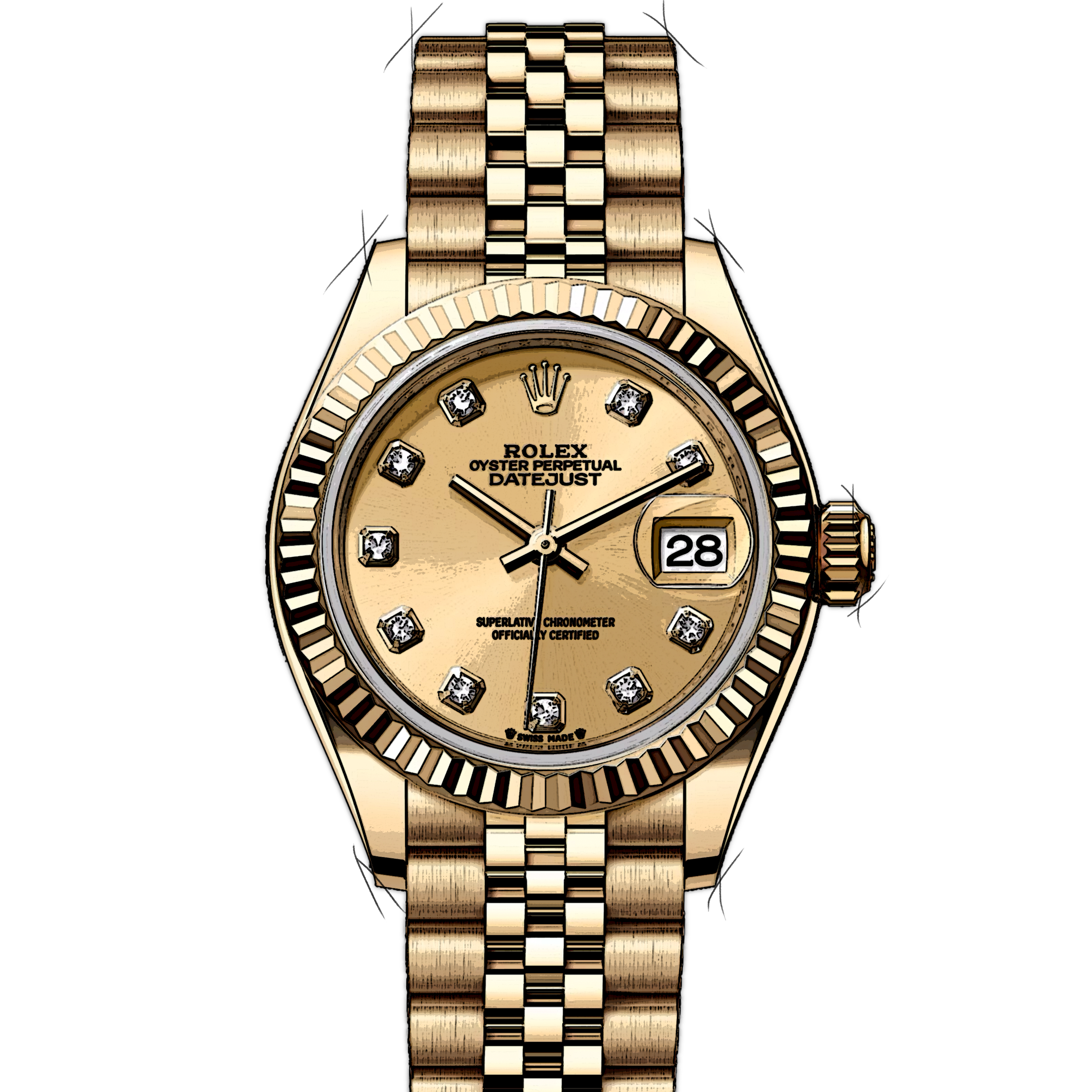 Rolex Lady-Datejust 279178