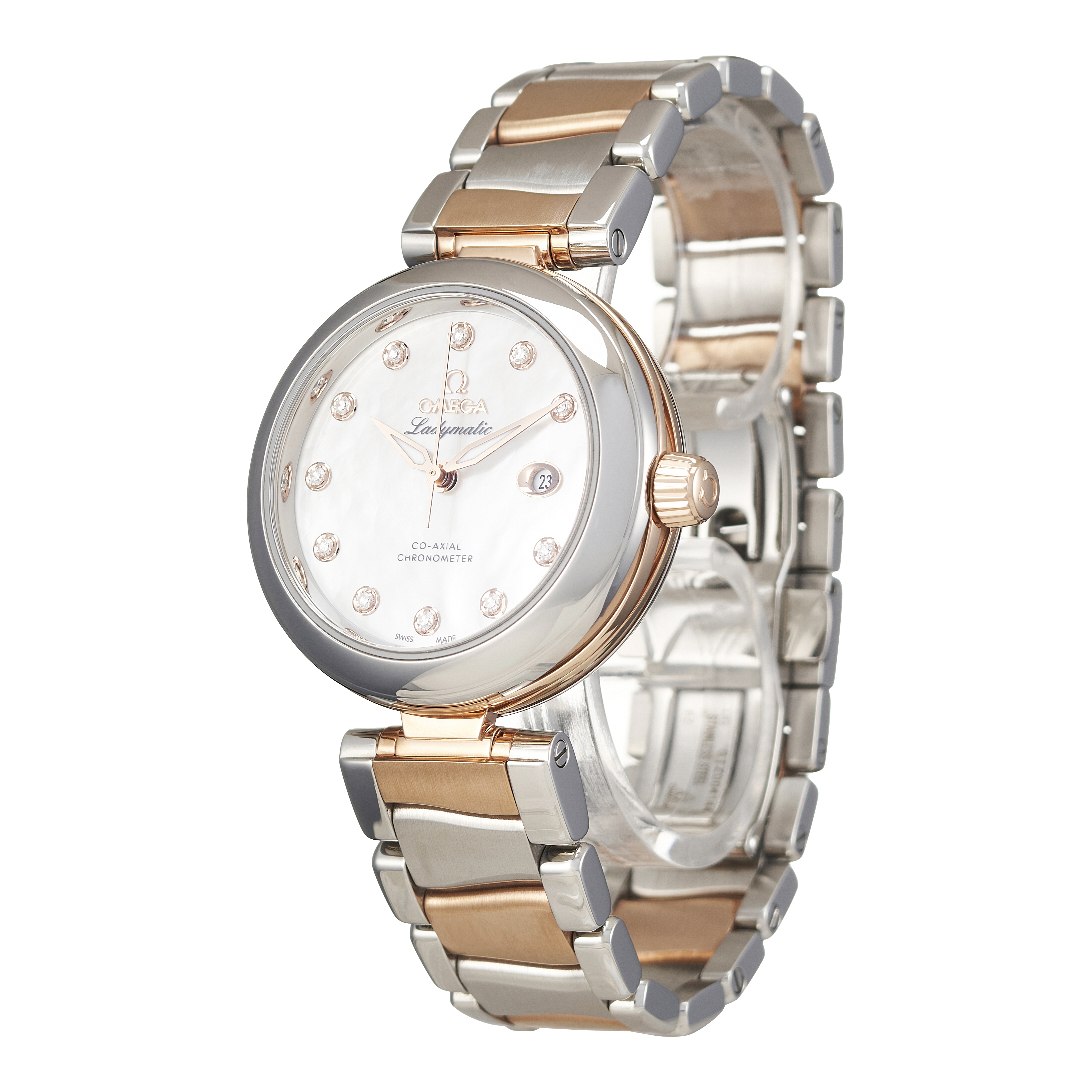 Omega ville ladymatic sale rose gold