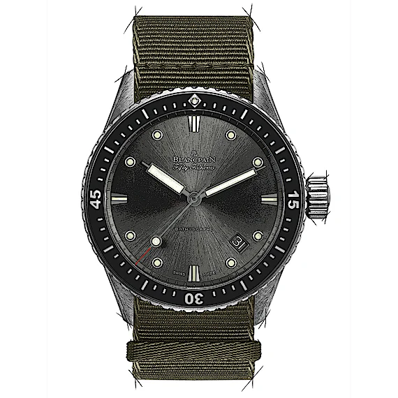 Blancpain Fifty Fathoms 5000-1110-NAKA Blancpain Fifty Fathoms 5000-1110-NAKA