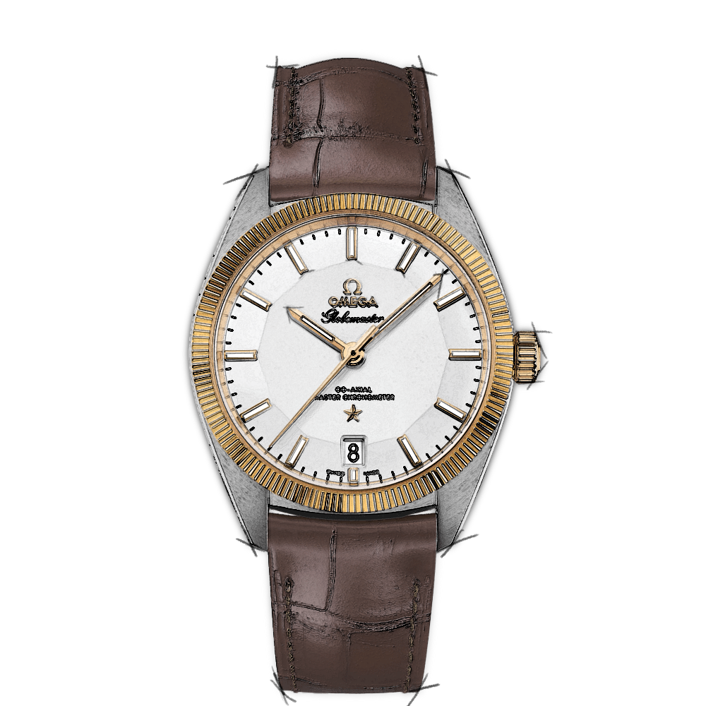 Omega Constellation in Stainless Steel Yellow